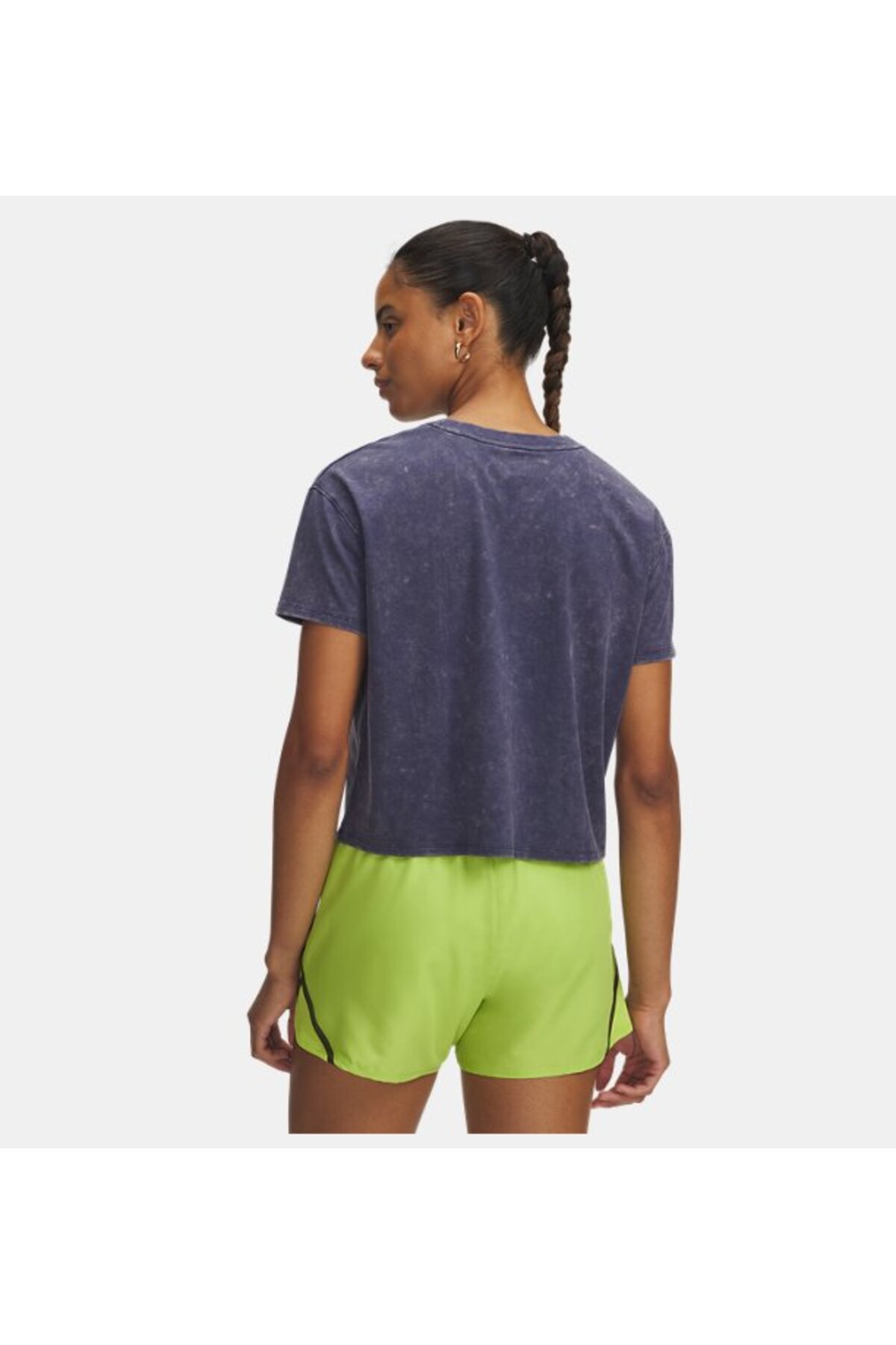 Under Armour Kadın UA Run Graphic Kısa Kollu T-Shirt 6006526-403 görsel 2