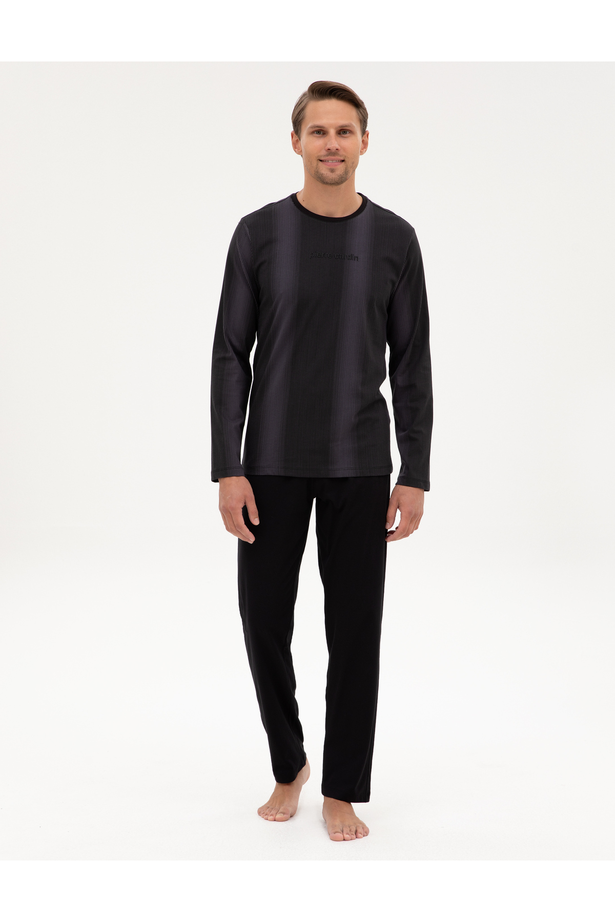 ست پیژامه و لباس خواب مردانه راسته آستین بلند | پیر کاردین Pierre Cardin 50322637 - تصویر 4