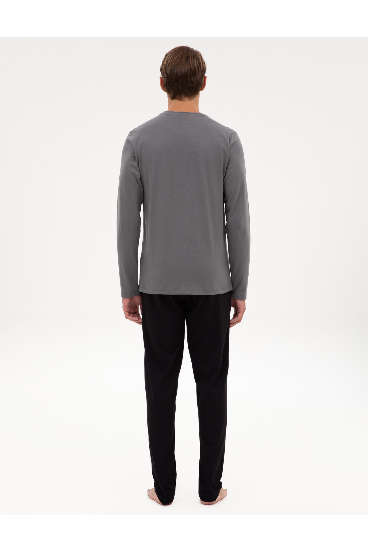 ست پیژامه و لباس خواب مردانه راسته آستین بلند | پیر کاردین Pierre Cardin 50322632 - تصویر 5