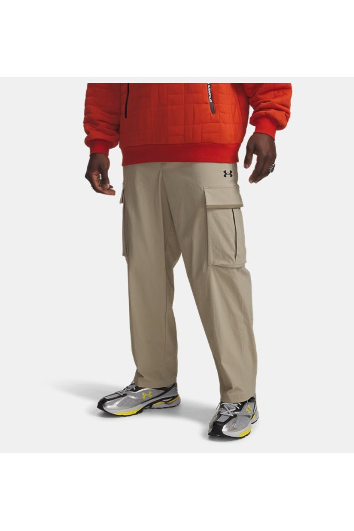 آندر آرمور شلوار ورزشی مردانه UA Unstpble TXTR مدل Cargo Woven کد ۶۰۰۳۸۶۲-۲۹۹