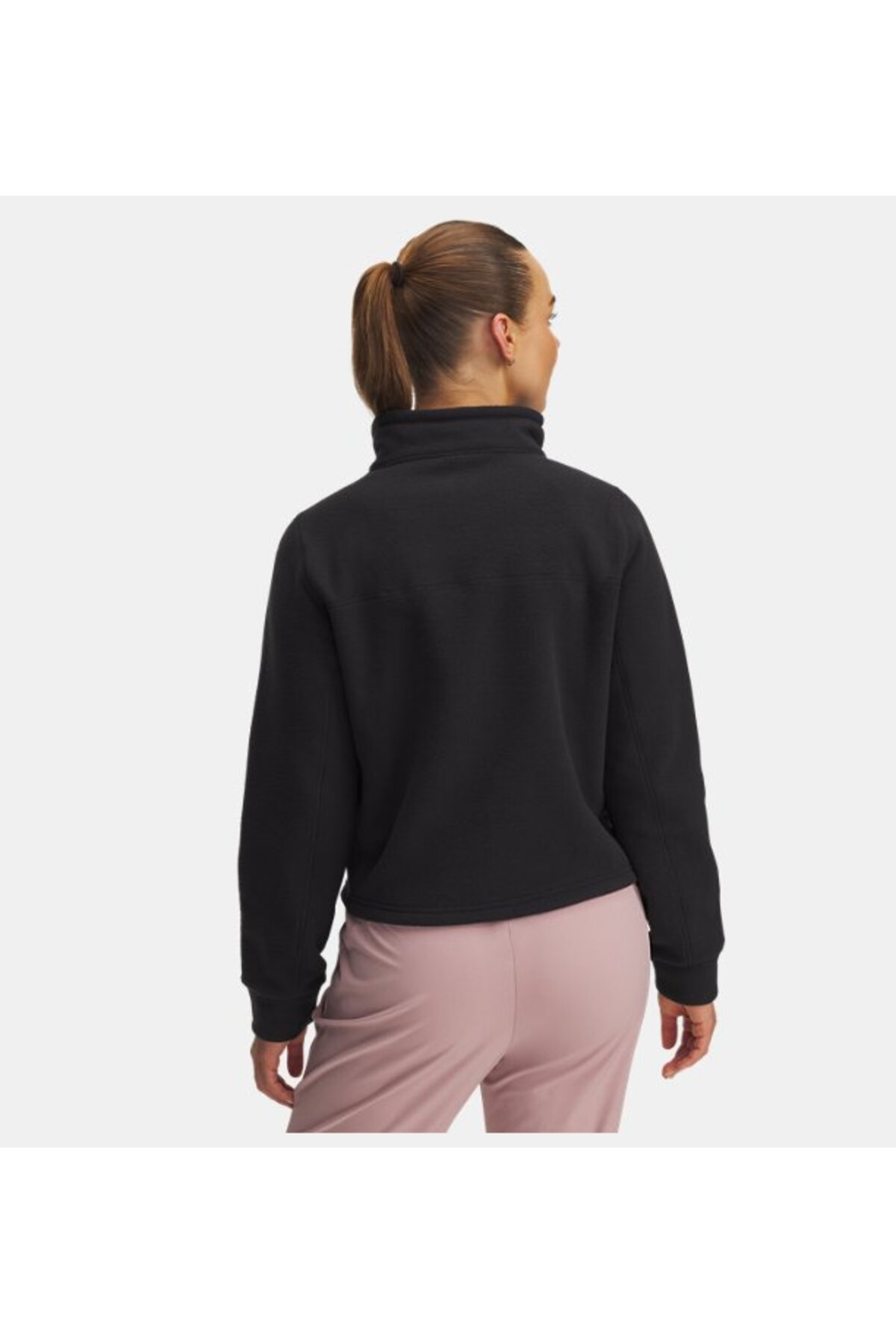 Under Armour Kadın UA Expanse Fleece Yarım Fermuarlı Sweatshirt 1387024-002 görsel 2