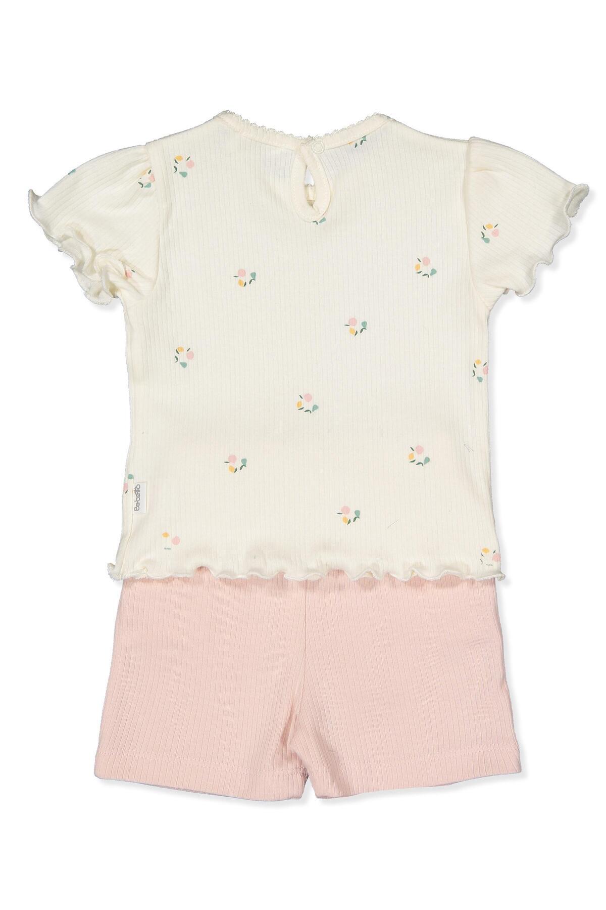 Bebetto İNTERLOK ŞORT 2Lİ TAKIM (PINK PEAR) GÜL KURUSU fotoğrafı 2 (önizleme)