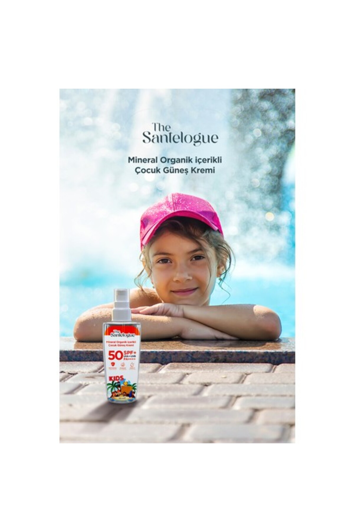 The Santelogue Organik Güneş Kremi Kids Spf50+ 200 Ml fotoğrafı 3 (önizleme)