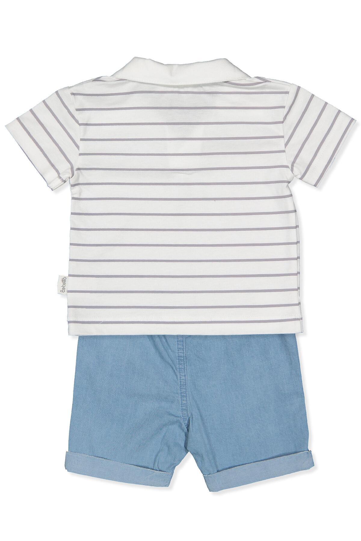Bebetto TENCL ŞORT 2Lİ TAKIM (FREE SPIRIT) MAVİ fotoğrafı 2 (önizleme)