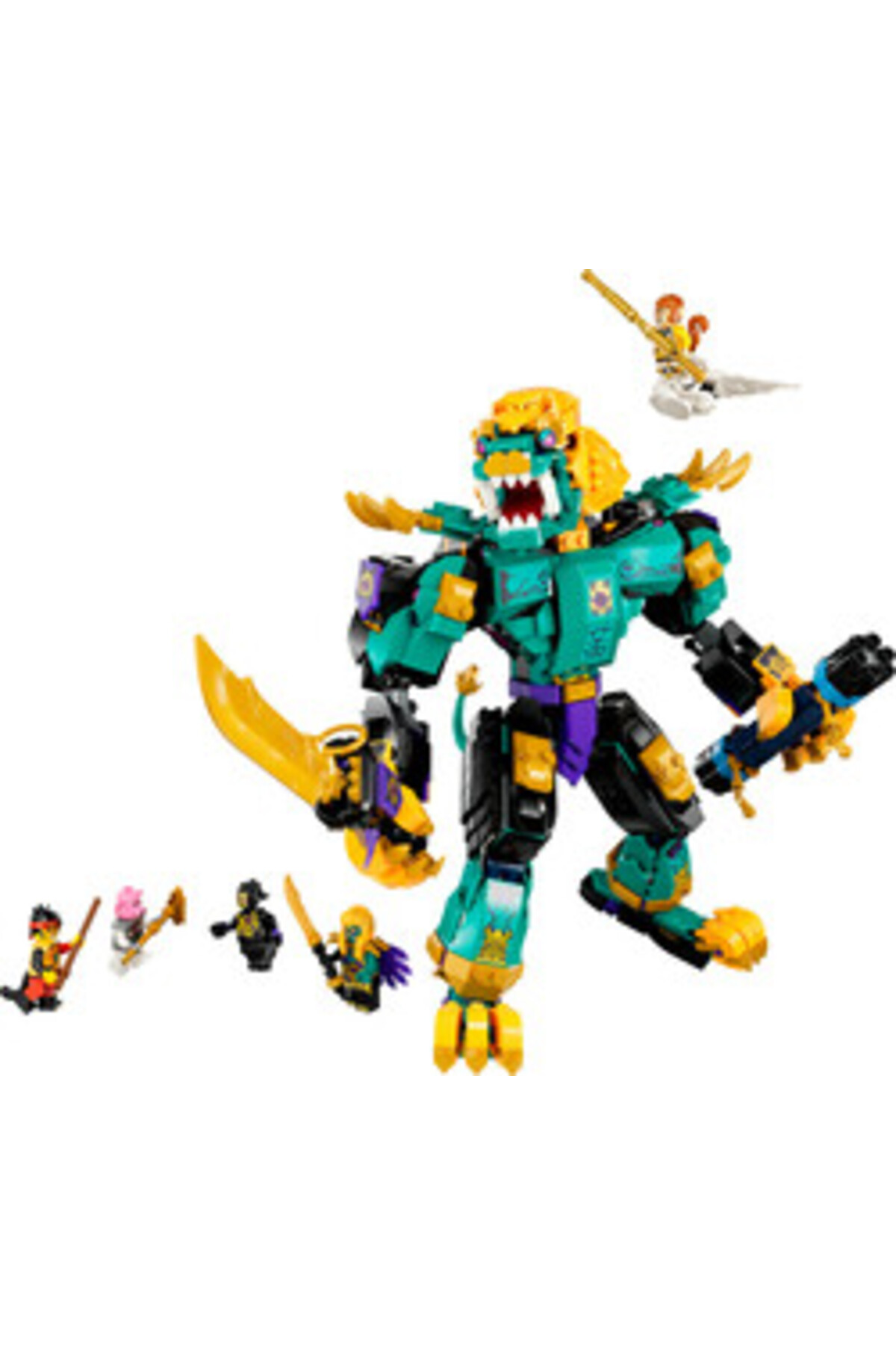 ۸۰۰۴۸ مونکی کید شیر نیرومند آسمان آبی