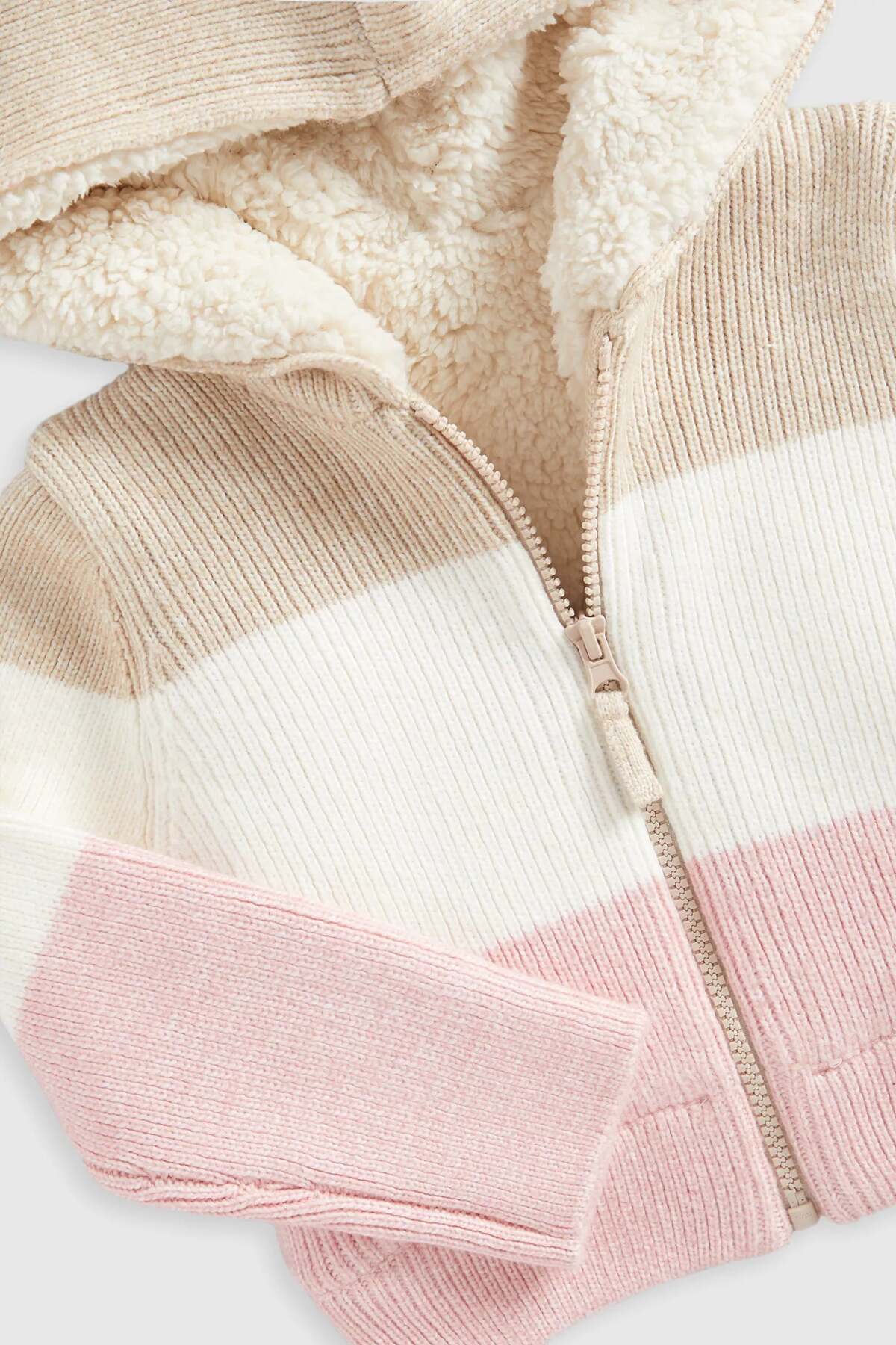 MOTHERCARE Striped Knitted Hoodie