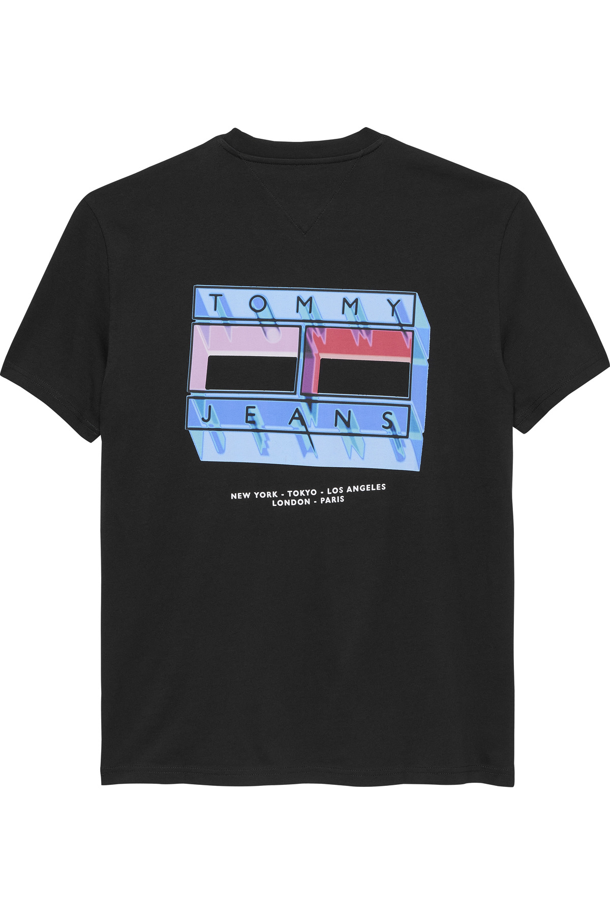 تی شرت مردانه راسته آستین کوتاه | تامی هیلفیگر Tommy Hilfiger DM0DM21980 - تصویر 3
