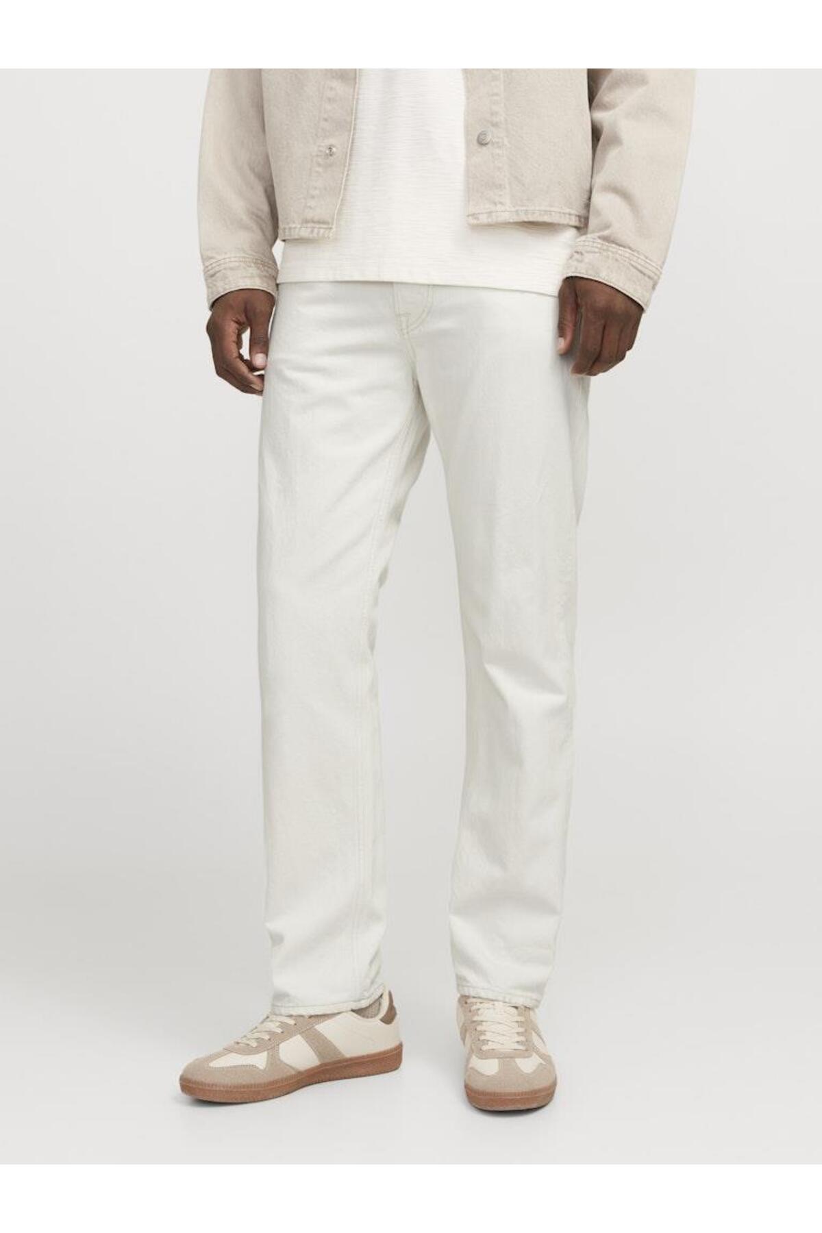 شلوار جین مردانه راسته فاق نرمال | جک اند جونز Jack & Jones 12246401 - تصویر 5
