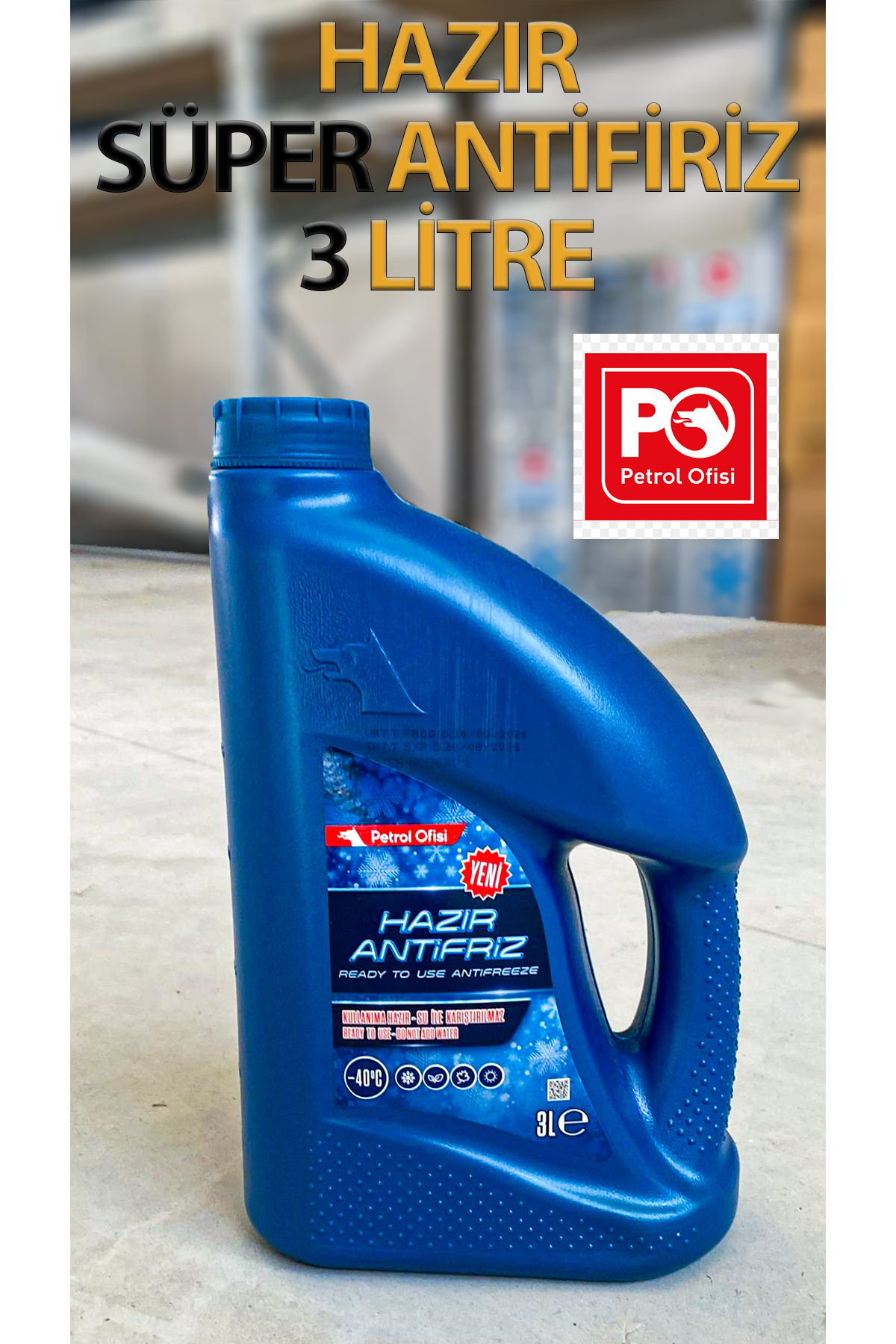 Trendhouse Hazır Antifriz 3 Litre Al Kullan Petrol Ofisi