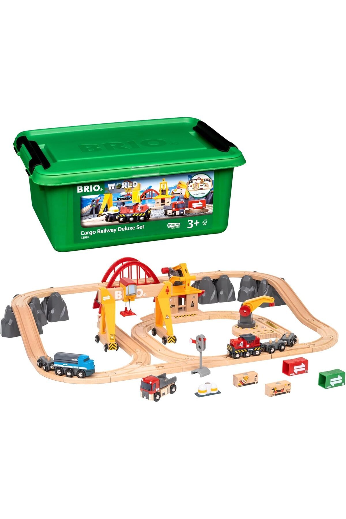 STOREMAX Delüks Kargo Tren Yolu Seti-33097 777182