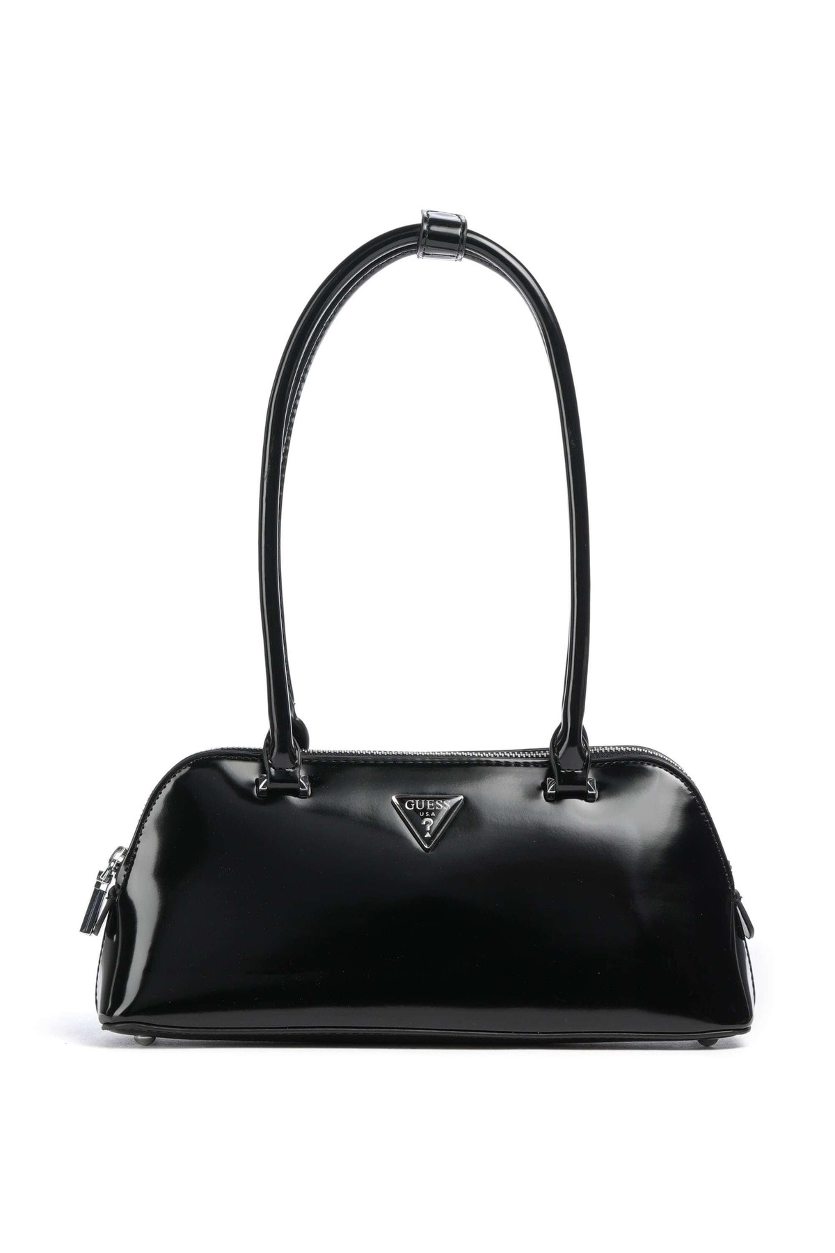 گس کیف دوشی زنانه آرنلا با رویه براق - مشکی