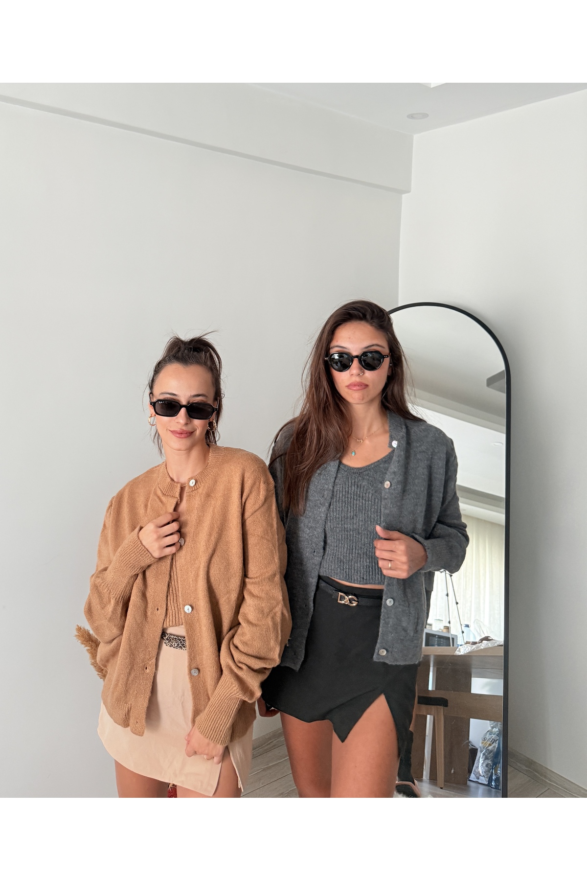 yoe butik  İkili Atlet-Hırka Örgü Takım - Görsel 2