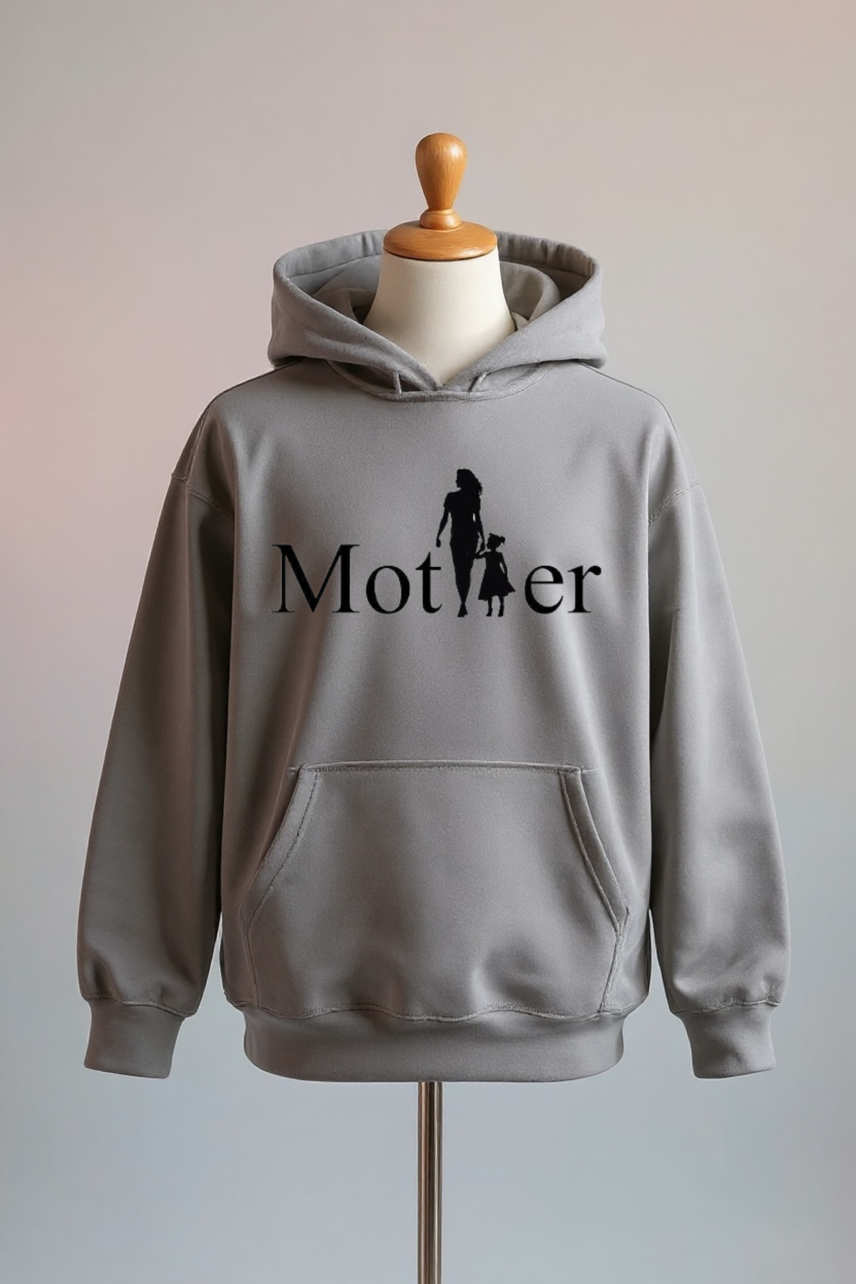 Vordevia Mother Printed Cotton 3 Thread Oversize Sweatshirt
