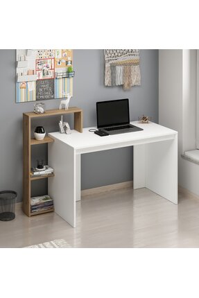 Home İzi Velora Çalışma Masası - Beyaz/Rahle