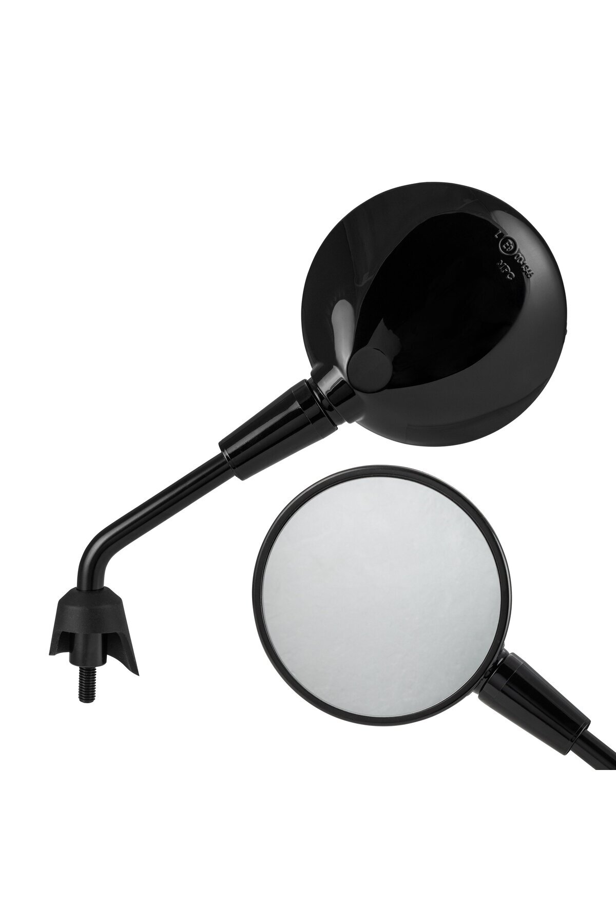 SIP Vespa Primavera Ayna Kısa Tip *Parlak Siyah* TAKIM (2013-2023) /