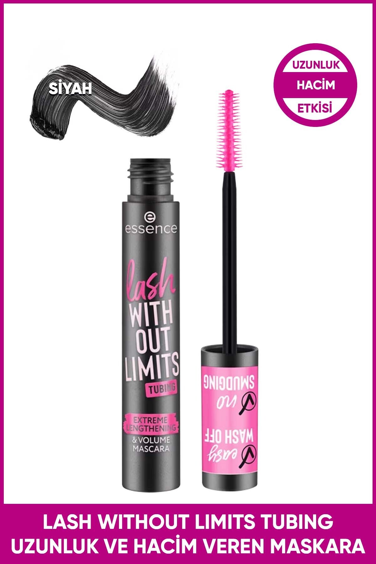 Essence Without Limits Tubing – Ekstra Uzunluk & Hacim Maska