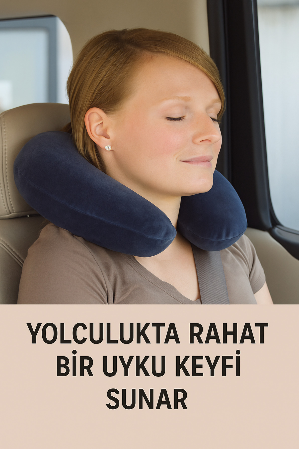 hayret sepeti Yolcukta rahat bir uyku için Seyahat yastığı