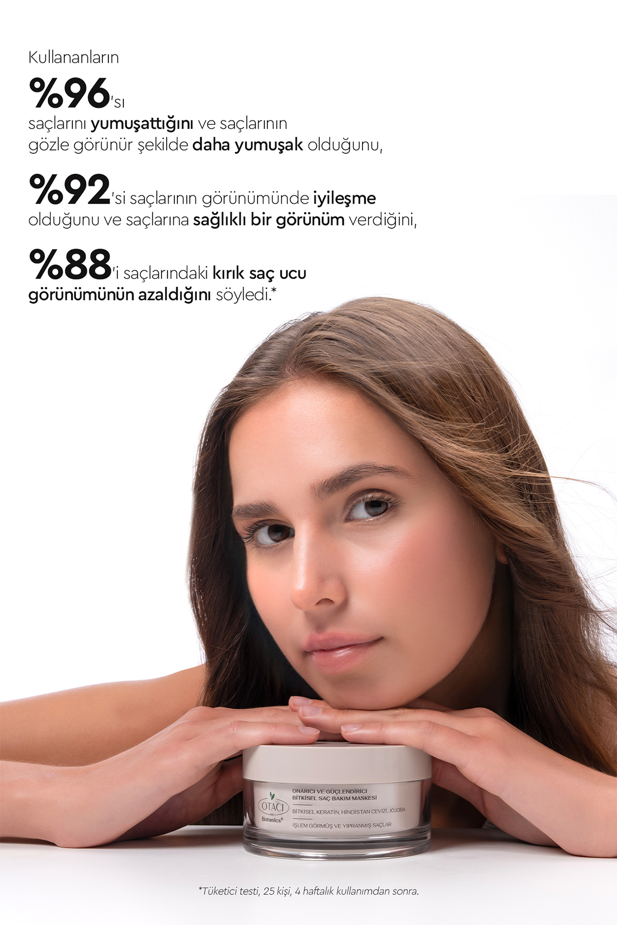 Onarıcı ve Güçlendirici Bitkisel Saç Bakım Maskesi - İşlem Görmüş ve Yıpranmış Saçlar — 8699512012148 — تصویر 2 از 7