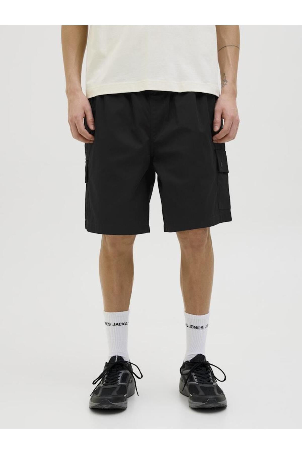 شلوارک مردانه راسته فاق نرمال | جک اند جونز Jack & Jones 12268023 - تصویر 4