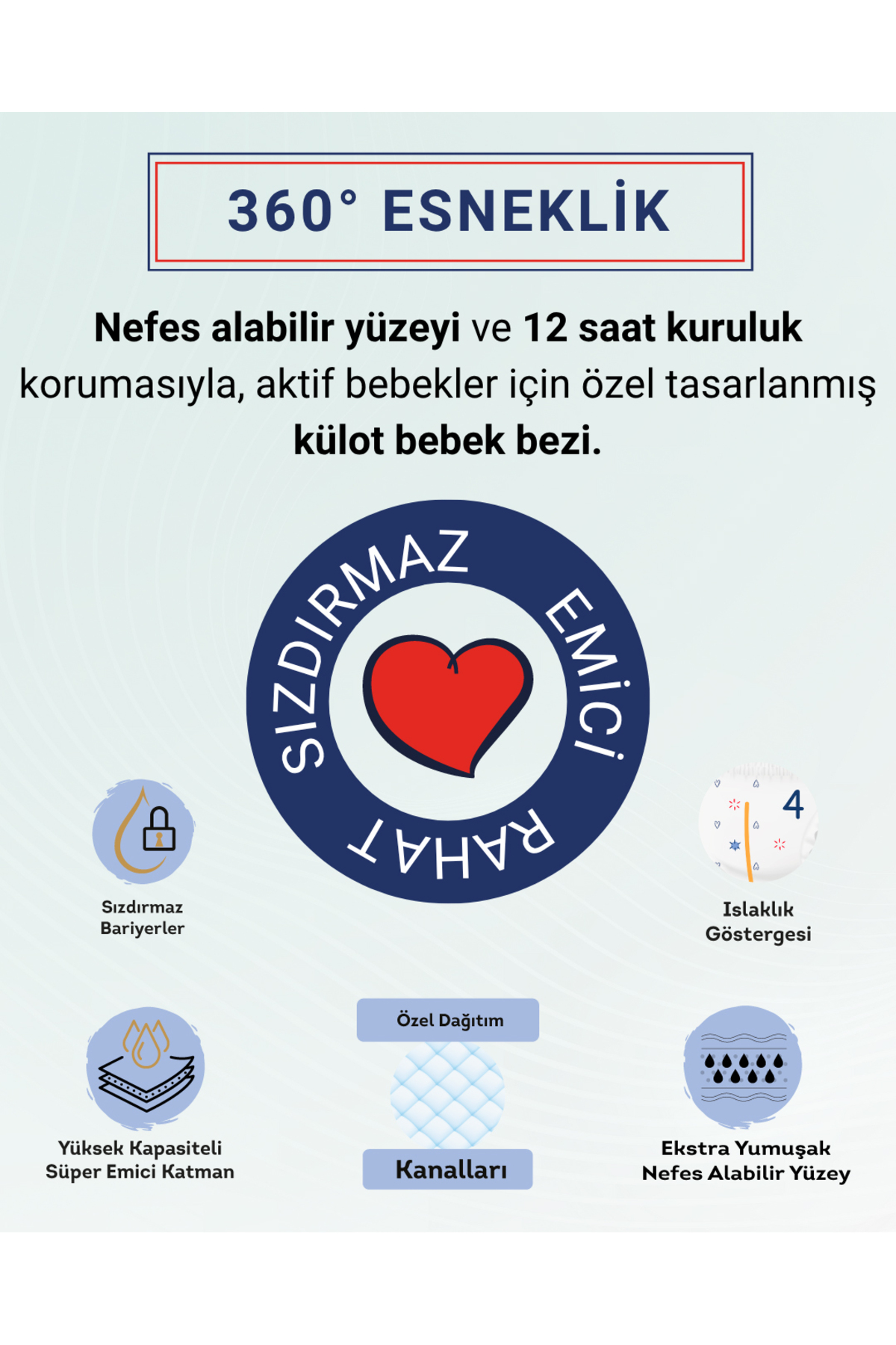 Paddlers Külot Bebek Bezi 5 Numara Junior 24 Adet (11-18 Kg) Eko Paket fotoğrafı 3 (önizleme)
