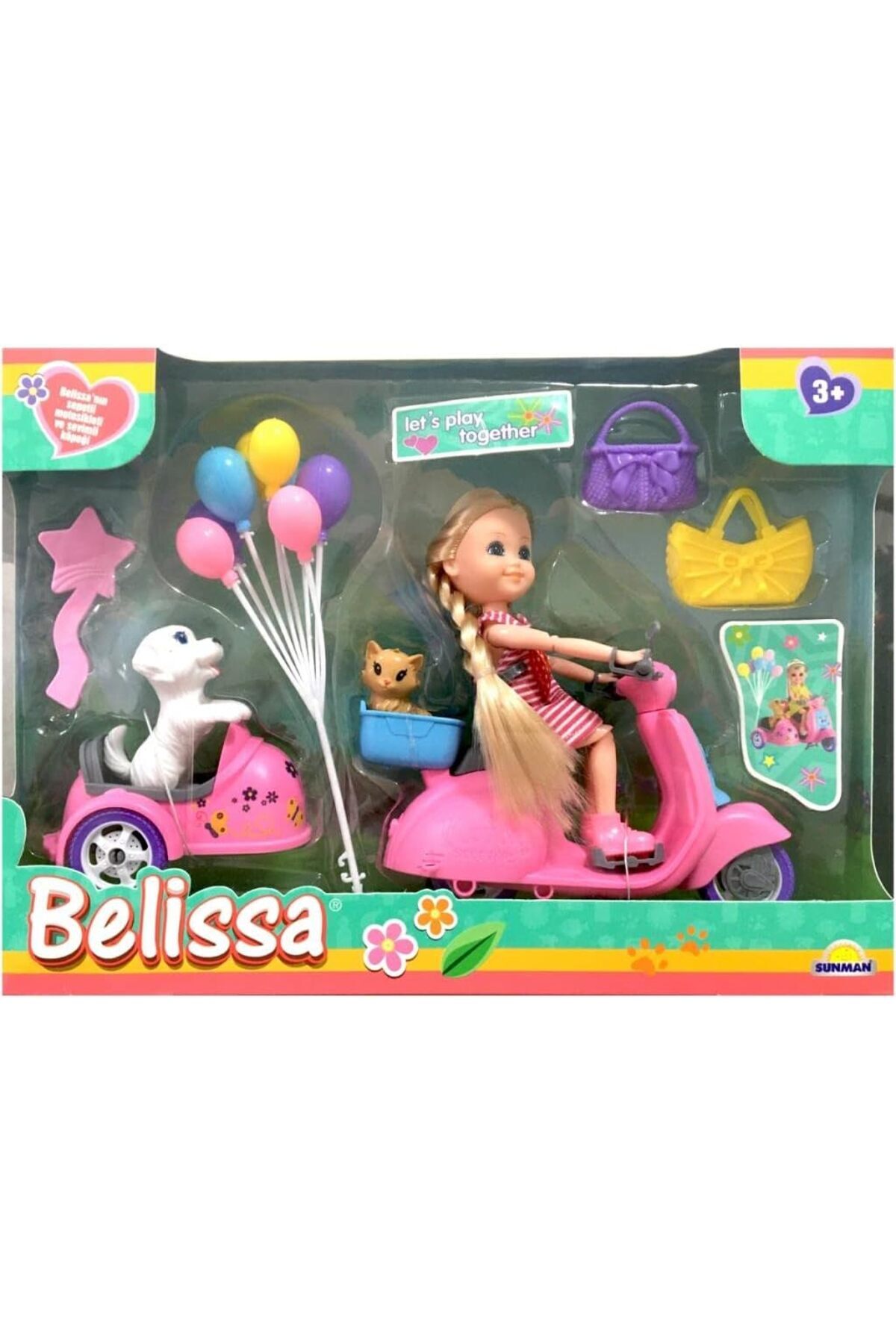 STOREMAX Motorsikleti ve Sevimli Köpeği Bebek Seti 1155328