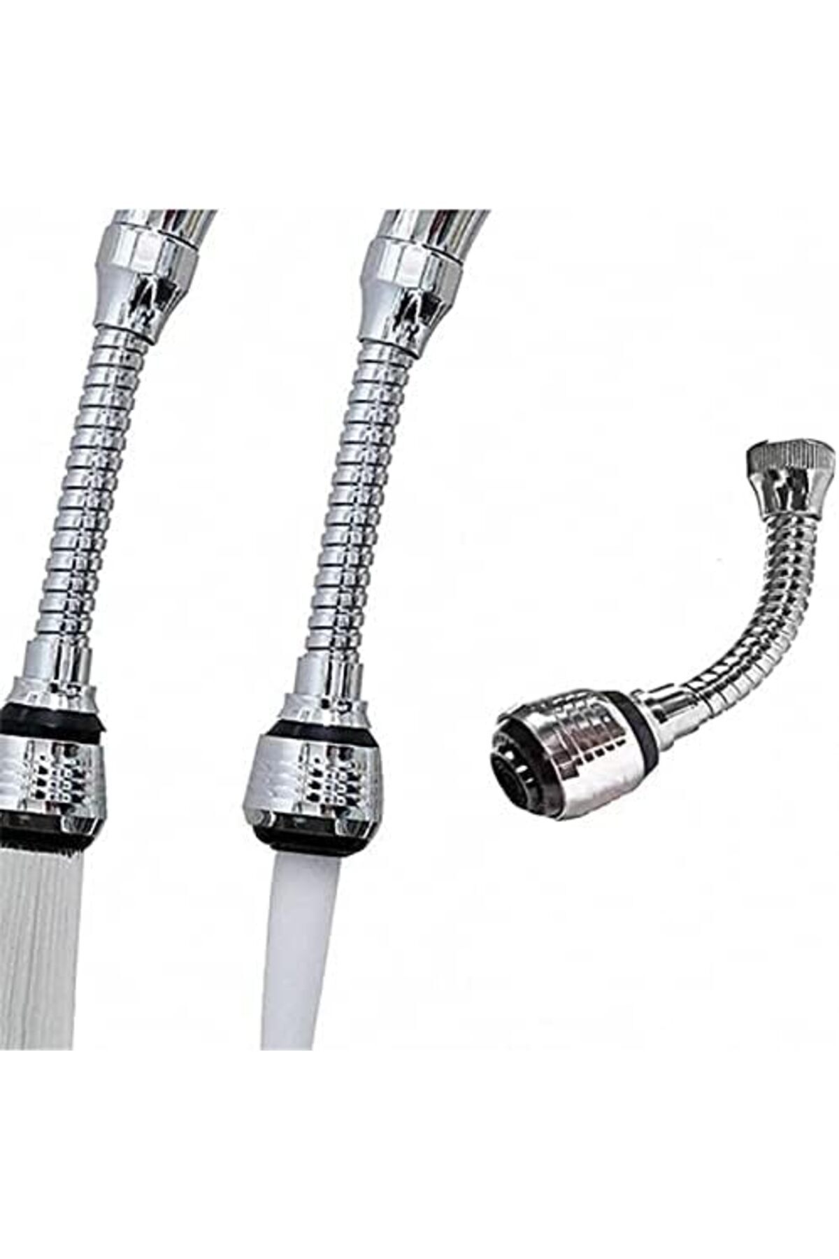 E-RICH polyswitch 2 Aşamalı Plastik Esnek Musluk Başlığı goldbeam 1115018