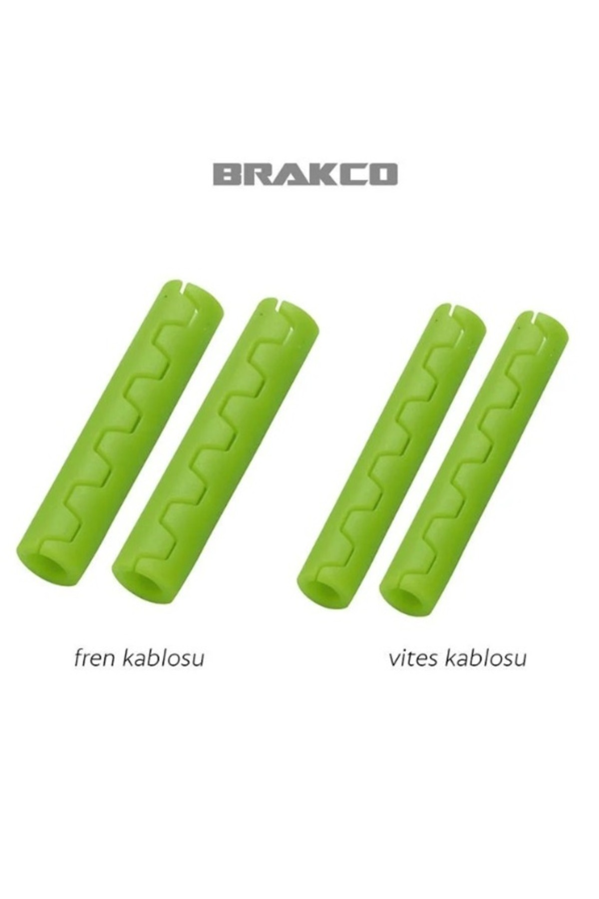 Brakco MBP-49/50 4'lü Kablo Koruma - Yeşil