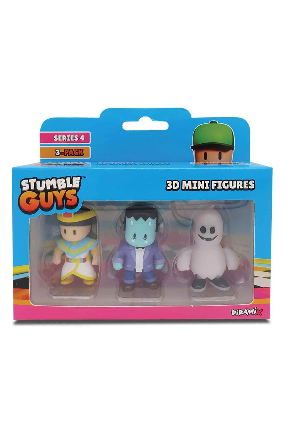 TOYFEST Stumble Guys 3'lü Mini Figür Seri 4 - Cleopatra