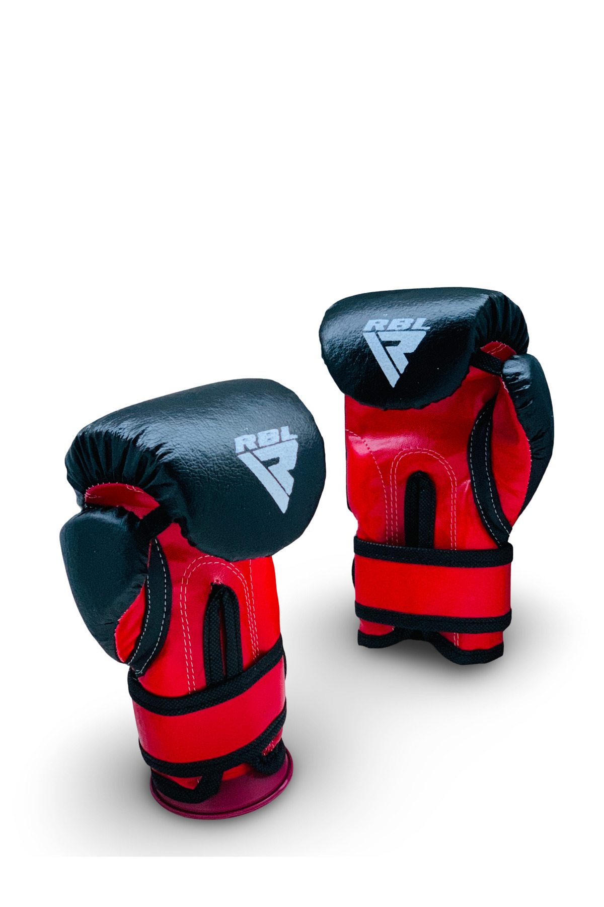 RUBBEL RBL-Sadece Çocuklar İçin!! ÖZEL Kırmızı ve Siyah Seri Boks Antrenman Eldivenleri