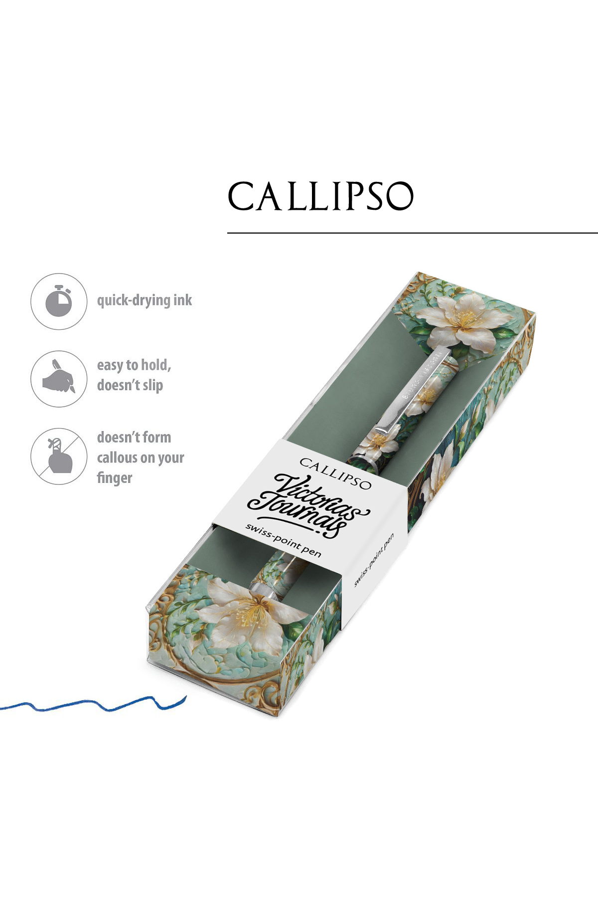 CALLIPSO 0.7 mm Blue Ballpoint Pen 2175