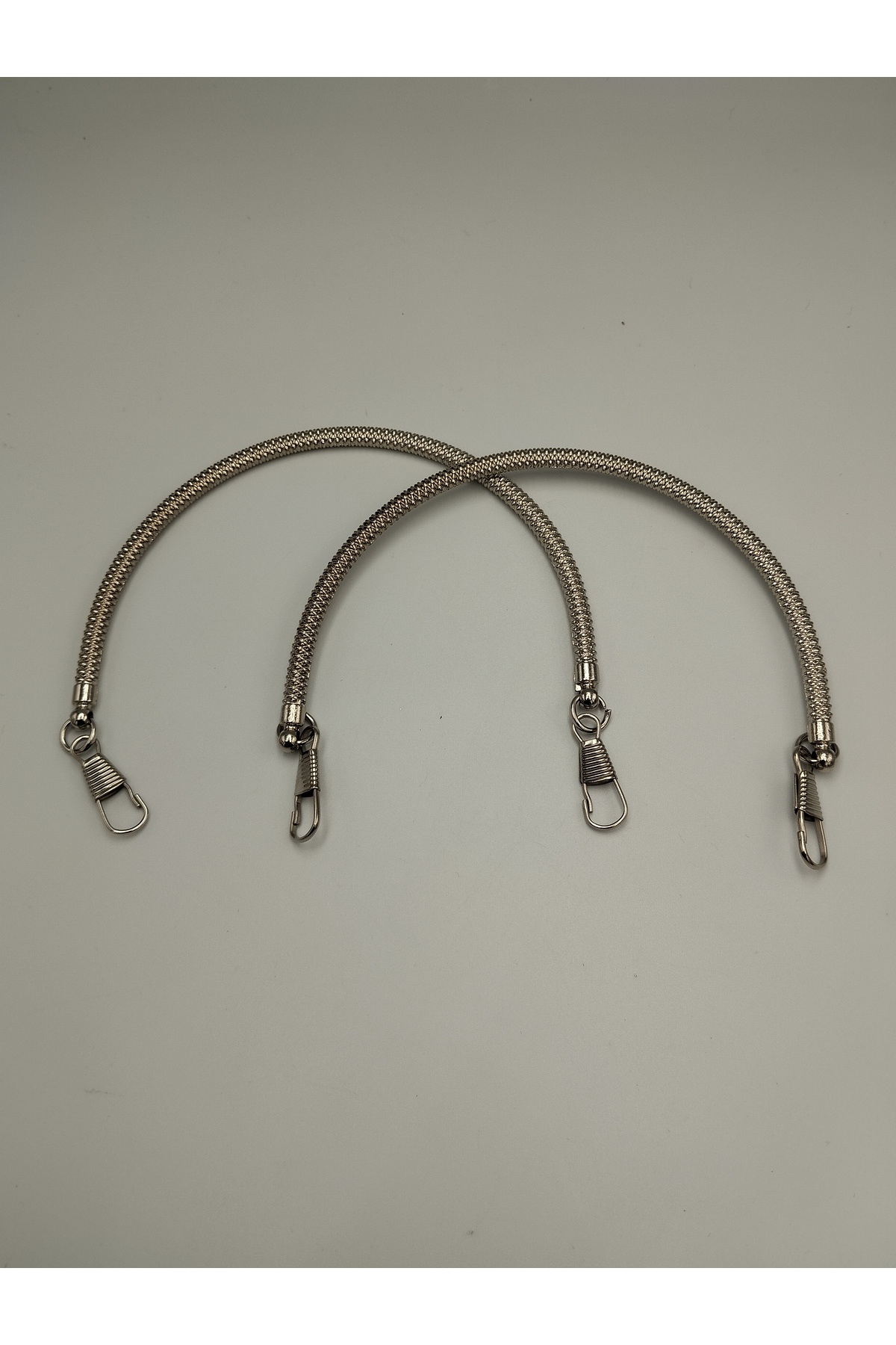 12 cm Metal Bag Handle with Parrot Head