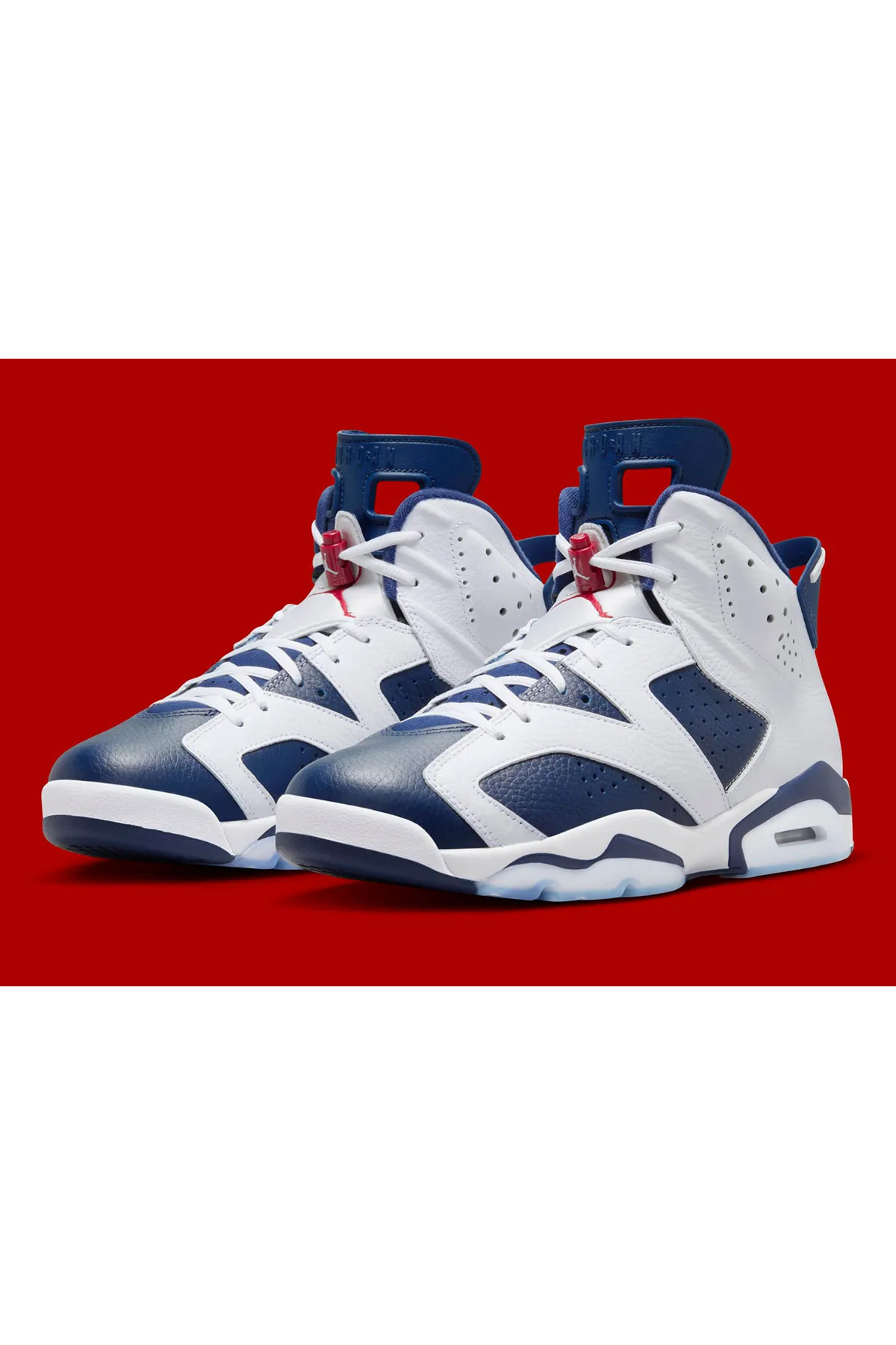 Nike Air Jordan 6 'White and Midnight Navy'
