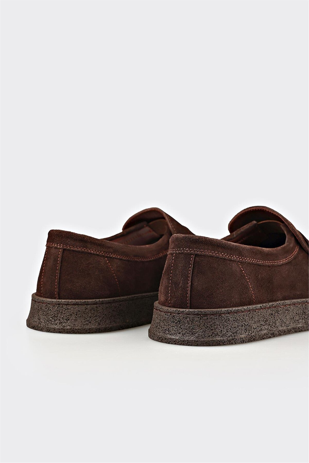 Elle Shoes Kahve Deri Erkek Günlük Ayakkabı görsel 5