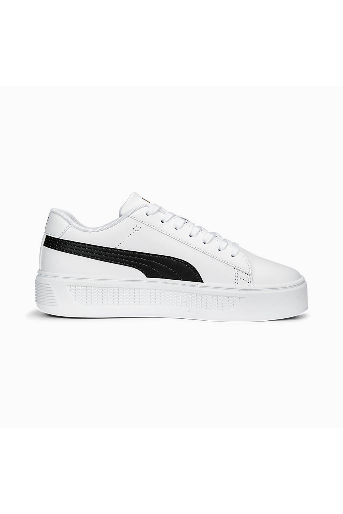 Puma Smash Platform V3 Kadın Günlük Spor Ayakkabı 390758-04 BEYAZ-SYH görsel 2