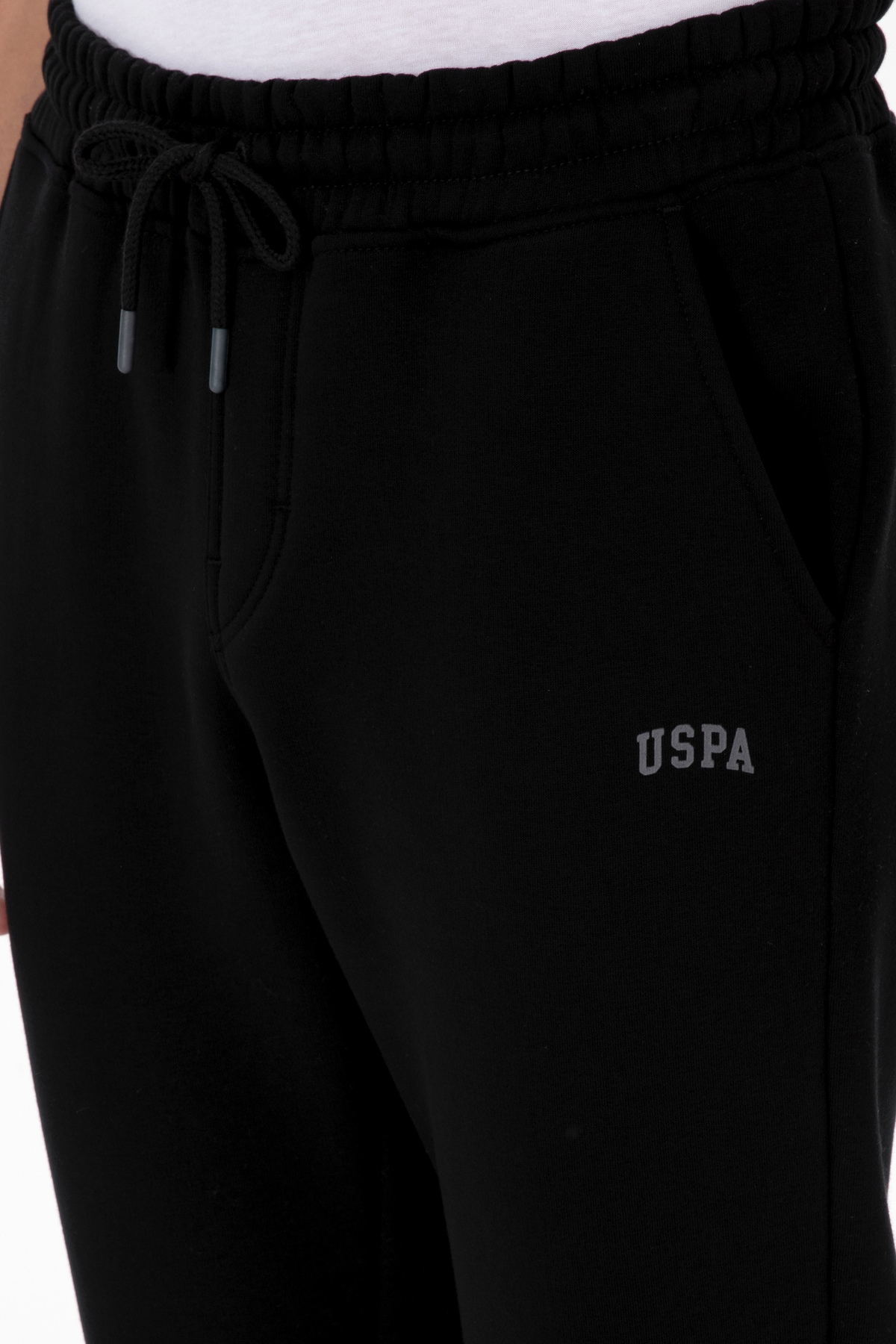 U.S. Polo Assn.  Erkek Siyah Şardonlu Eşofman Altı 50313745-VR046 - Görsel 5