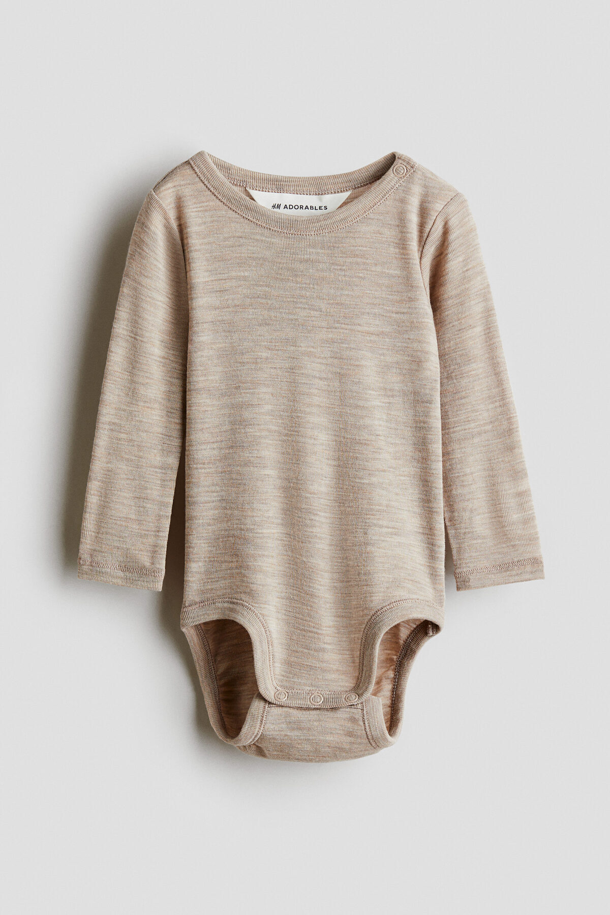بادی جرسی پشم مرینوس اچ اند ام بادی H&M