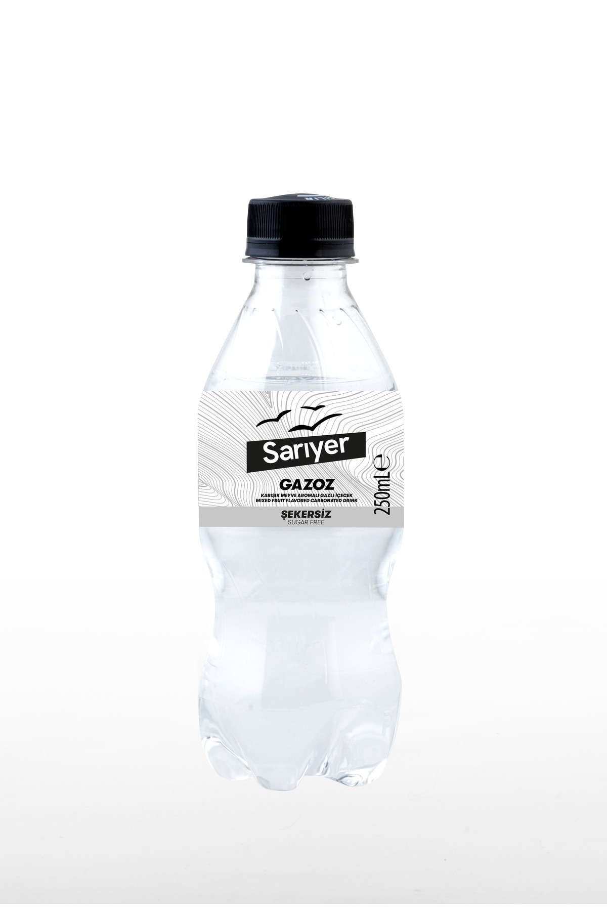 SARIYER Gazoz Karışık Meyveli Şekerli 250 ml Pet (12’li Paket) – Renkli Meyve Lezzeti