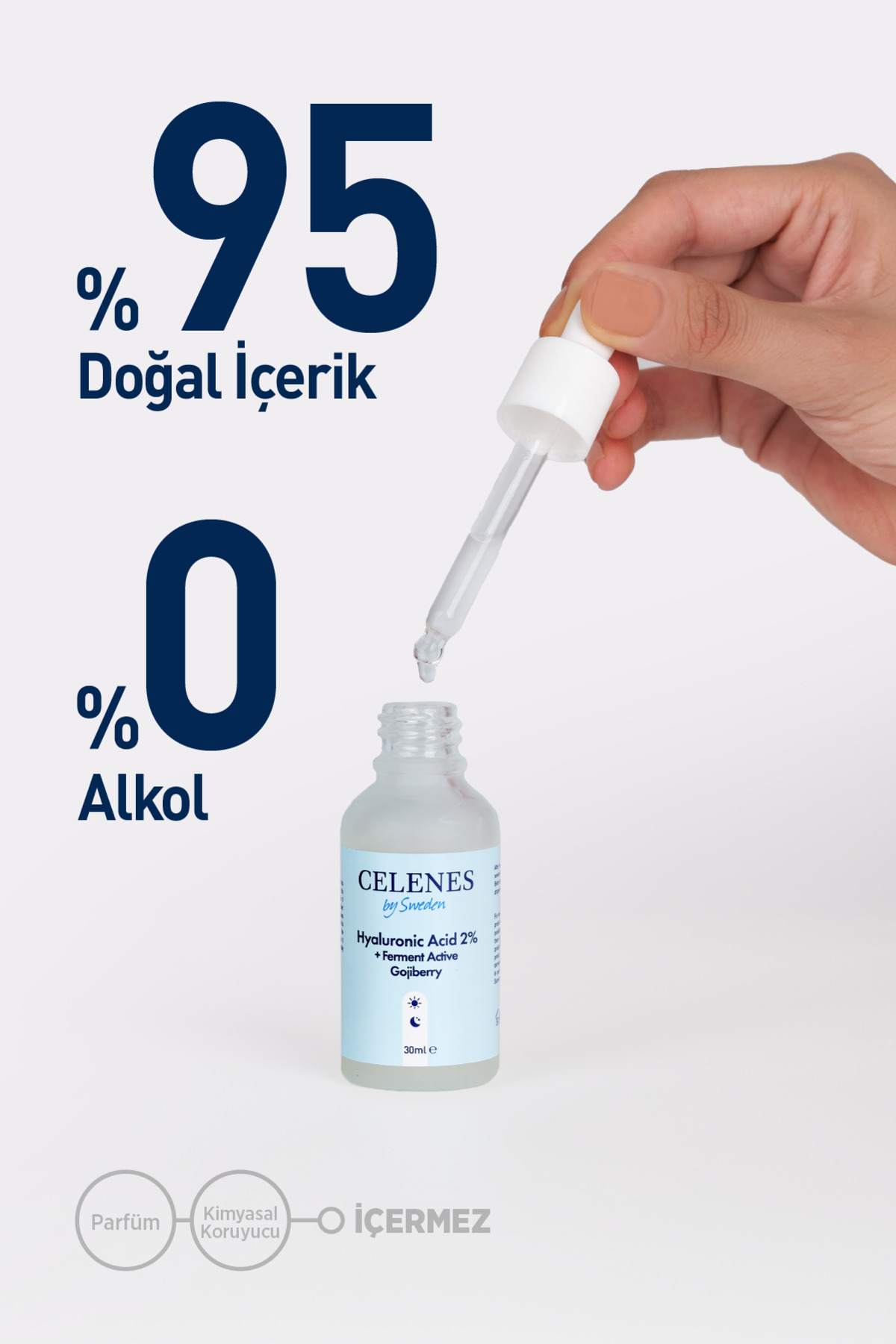 Yoğun Nemlendirici Ve Cilt Yenileyici Rena Hyaluronic Asit Serum - Fermante Aktif Gojiberry 30 ml — TYCBEDLG1N169052751799844 — تصویر 4 از 6