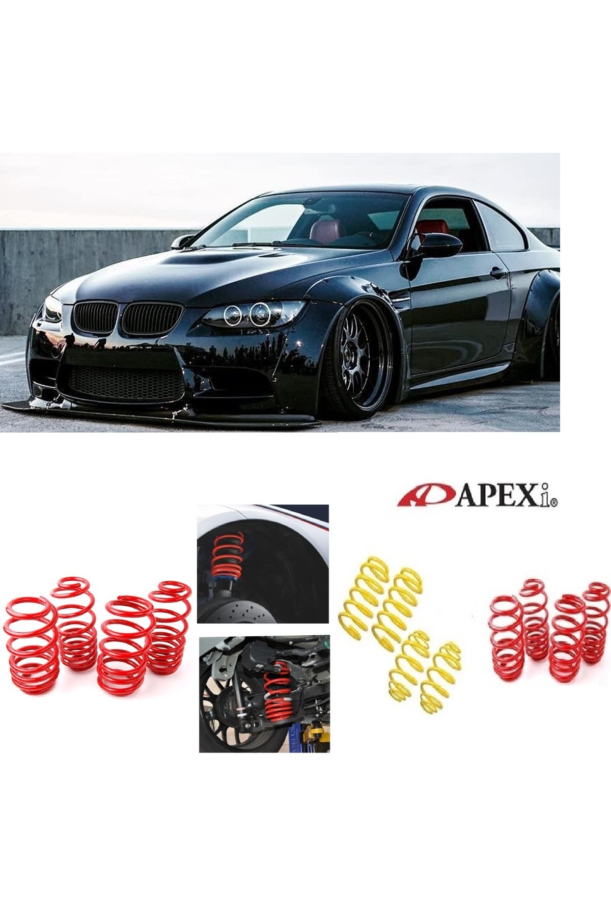X POWER TUNİNG BMW E92-E93 2006.2012 3.seri APEXİ 4.5 CM SPOR YAY