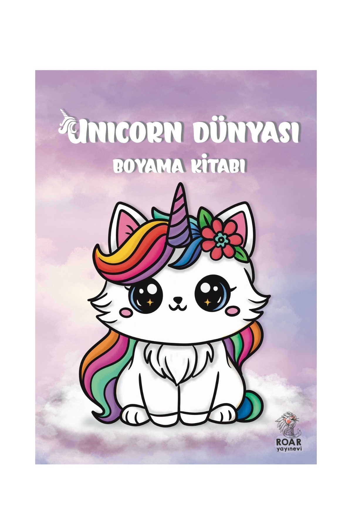 Roar Yayınevi Roar Kitap Unicorn Dünyası Boyama Kitabı