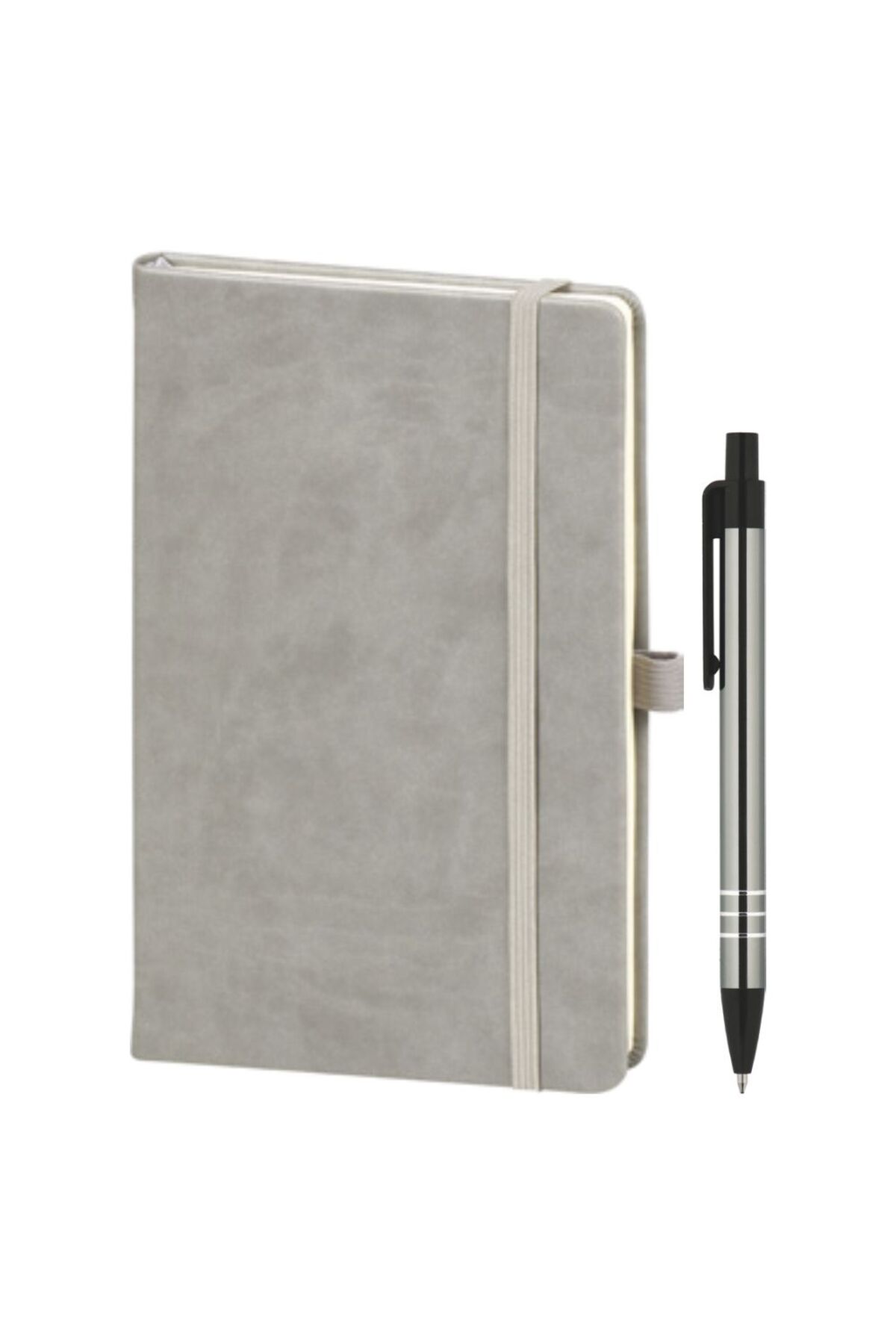 VIP Hediyelik Set - Defter ve Kalem - (2’lİ Kurumsal Hediye Seti) - 4220 GRİ