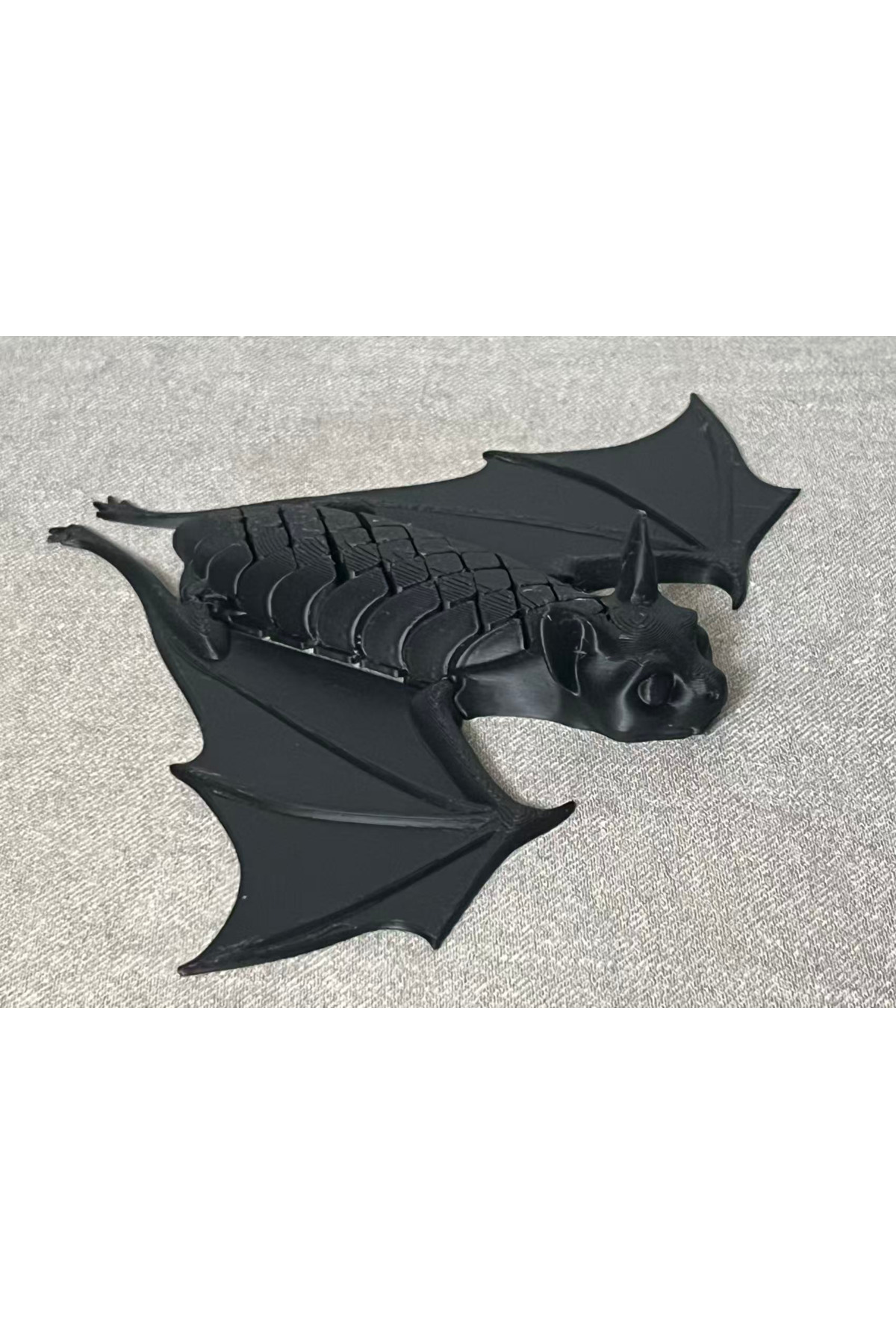 Hareketli Eklem Tasarımlı Yarasa - Özel Özel Üretim - 3D Baskı