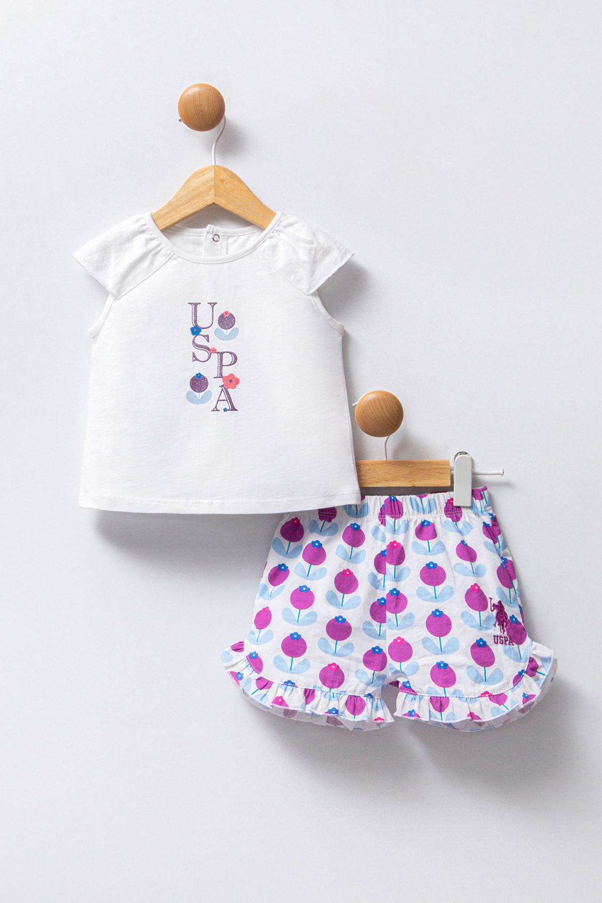 یو اس پولو تیشرت و شلوارک دخترانه طرح خرگوش، سفید، ۱۰۰٪ پنبه، ست ۲ عددی، کد ۵۰۳۲۲۸۹۳-VR013 یو اس پولو تیشرت و شلوارک دخترانه طرح خرگوش، سفید، ۱۰۰٪ پنبه، ست ۲ عددی، کد ۵۰۳۲۲۸۹۳-VR013