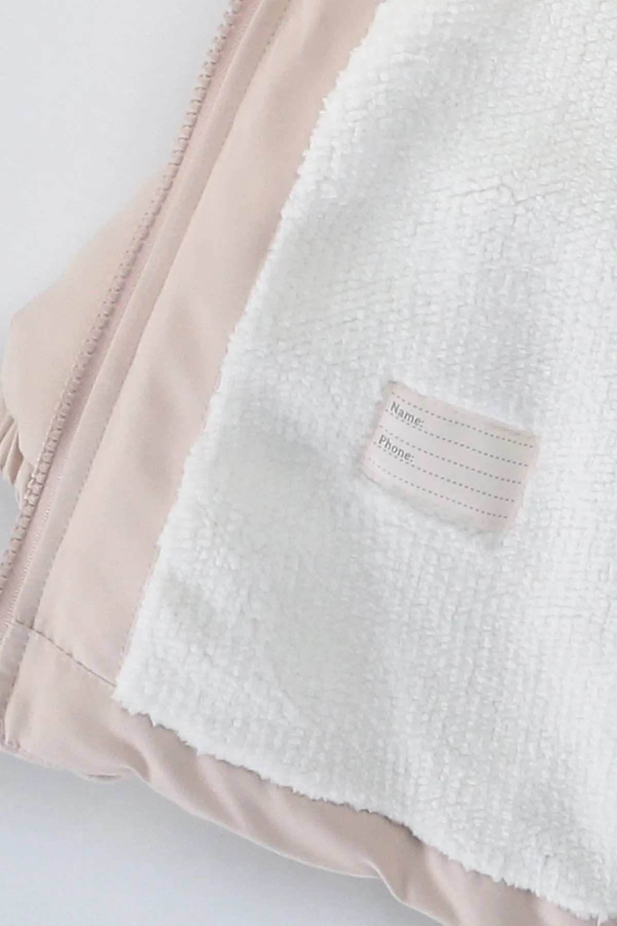 Bebek Vadisi Kapüşonlu Cepli İçi Peluş Kürklü Fermuarlı Kapitone Kar Şişme Kışlık Erkek Bebek Mont Çocuk Kaban fotoğrafı 4 (önizleme)