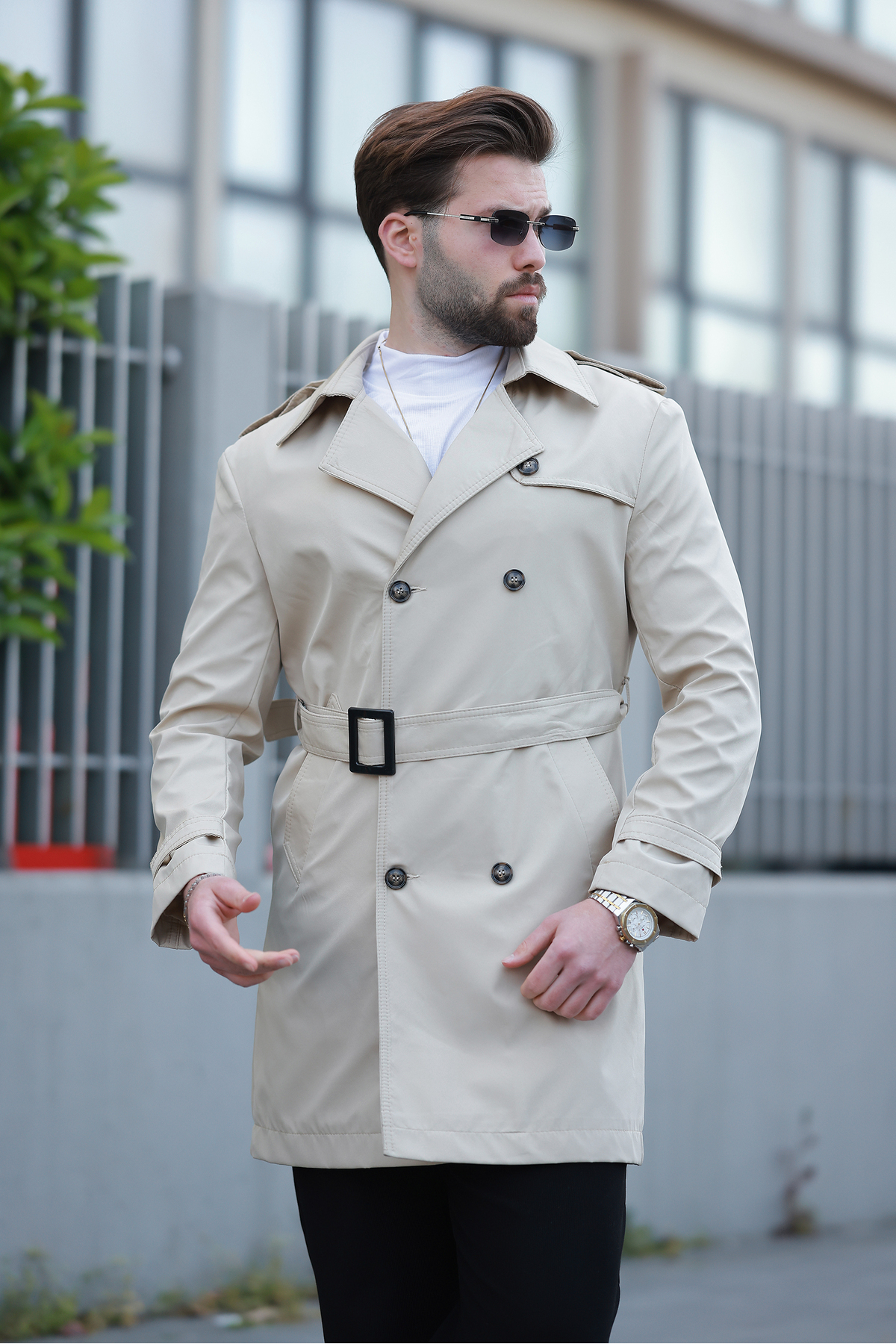 LUMAST  Premium Su Geçirmez Trençkot - Görsel 3