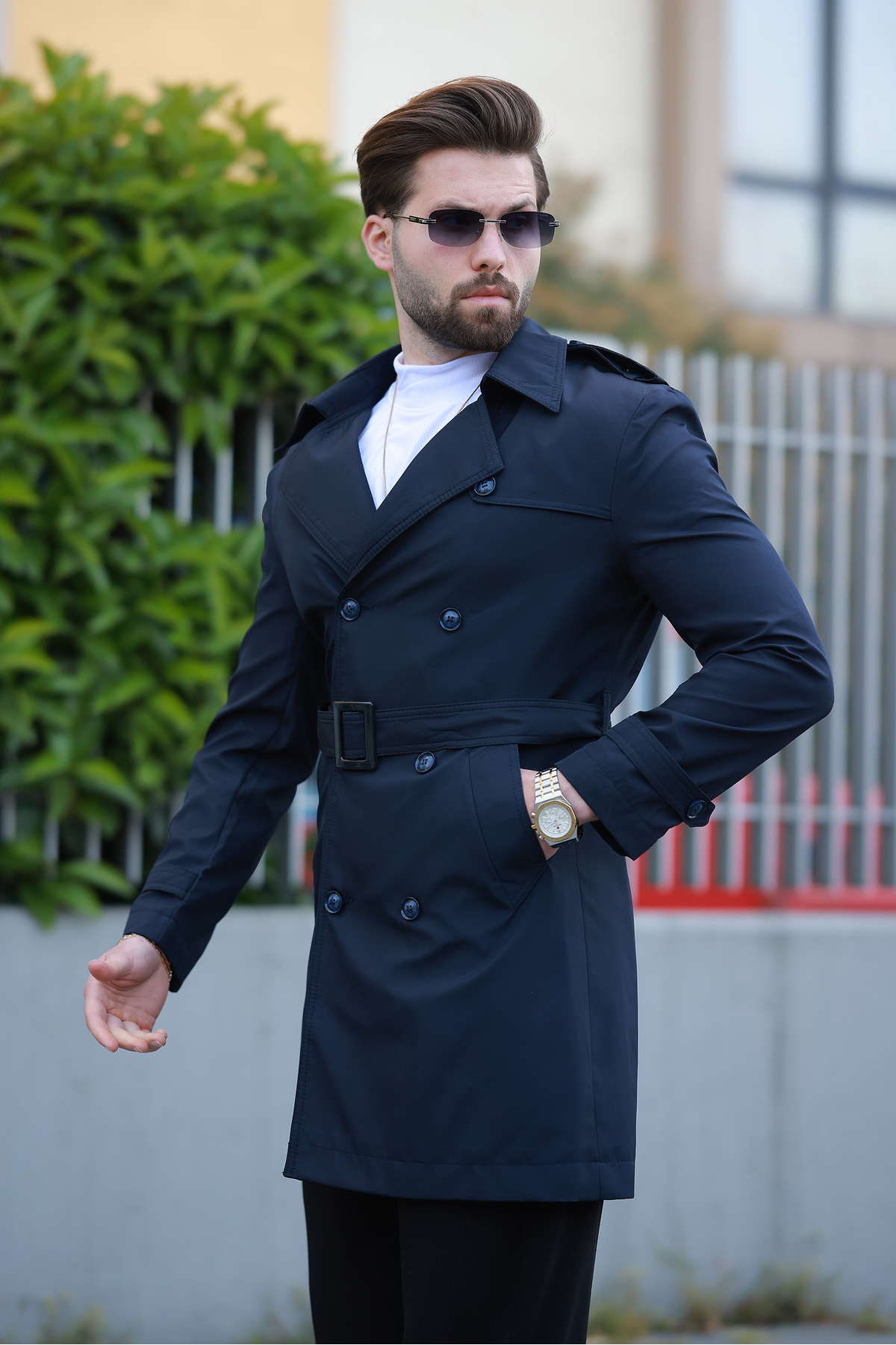 LUMAST  Premium Su Geçirmez Trençkot - Görsel 4