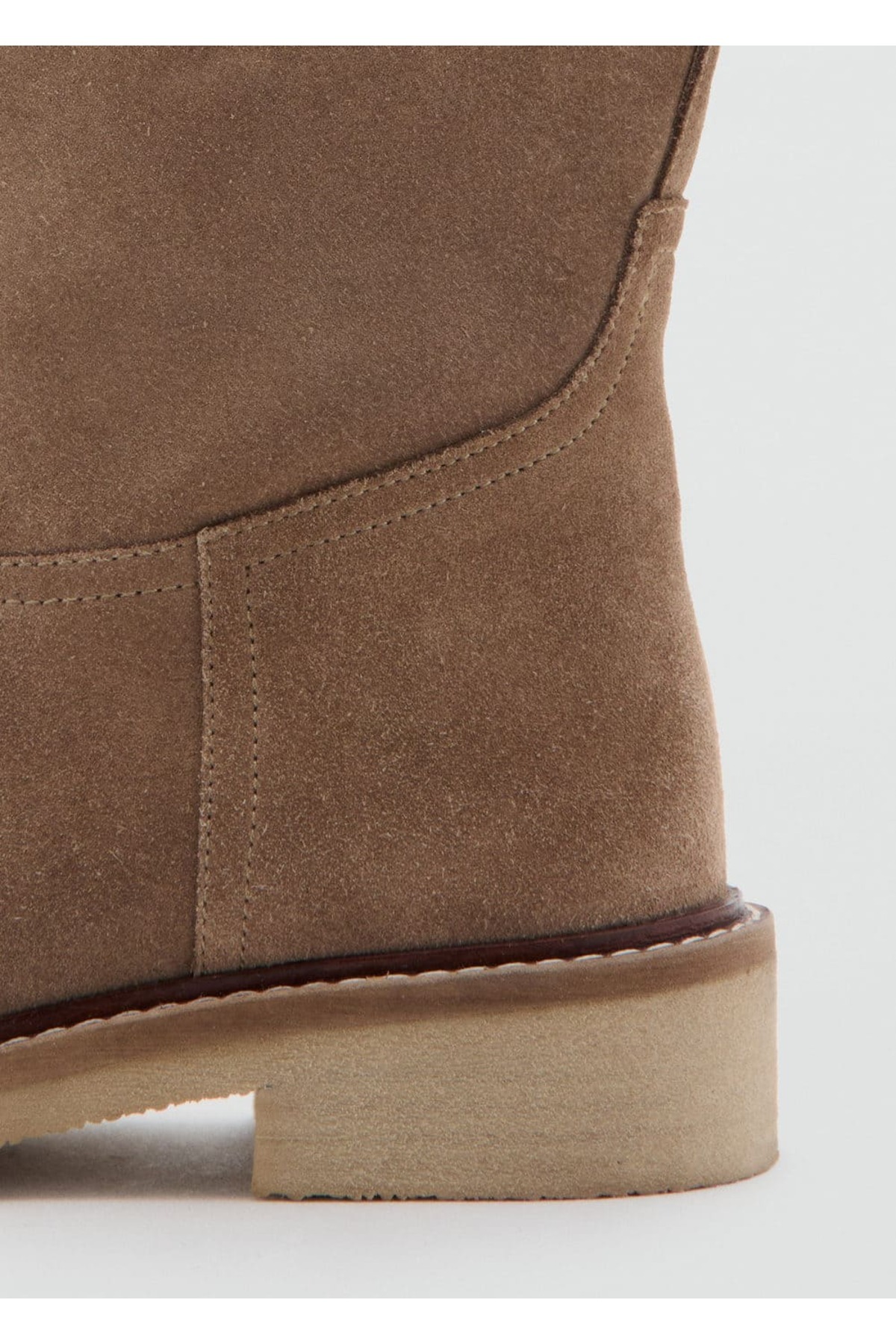 چکمه بلند چرمی MANGO Teen