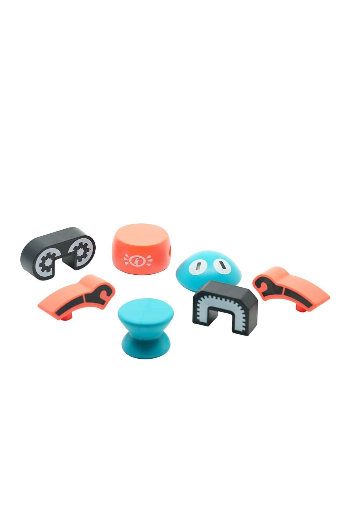 عروسک روبات ساختمانی مغناطیسی - اسباب‌بازی آموزشی STEM، سنین ۳ سال به بالا (مرجانی)