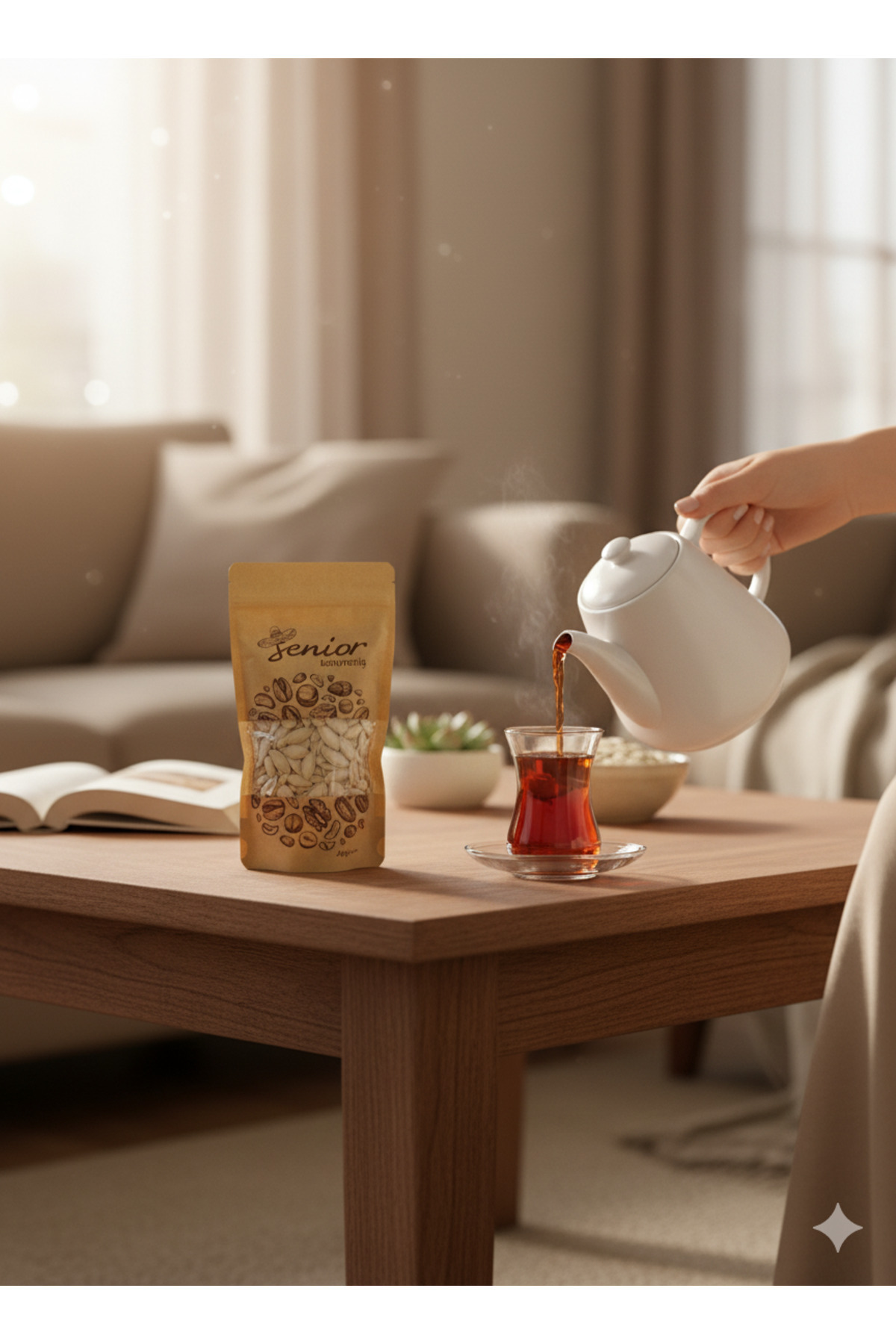Senior Kuruyemiş Kavrulmuş Kabak Çekirdeği 1000 g – Katkısız & Taze Atıştırmalık