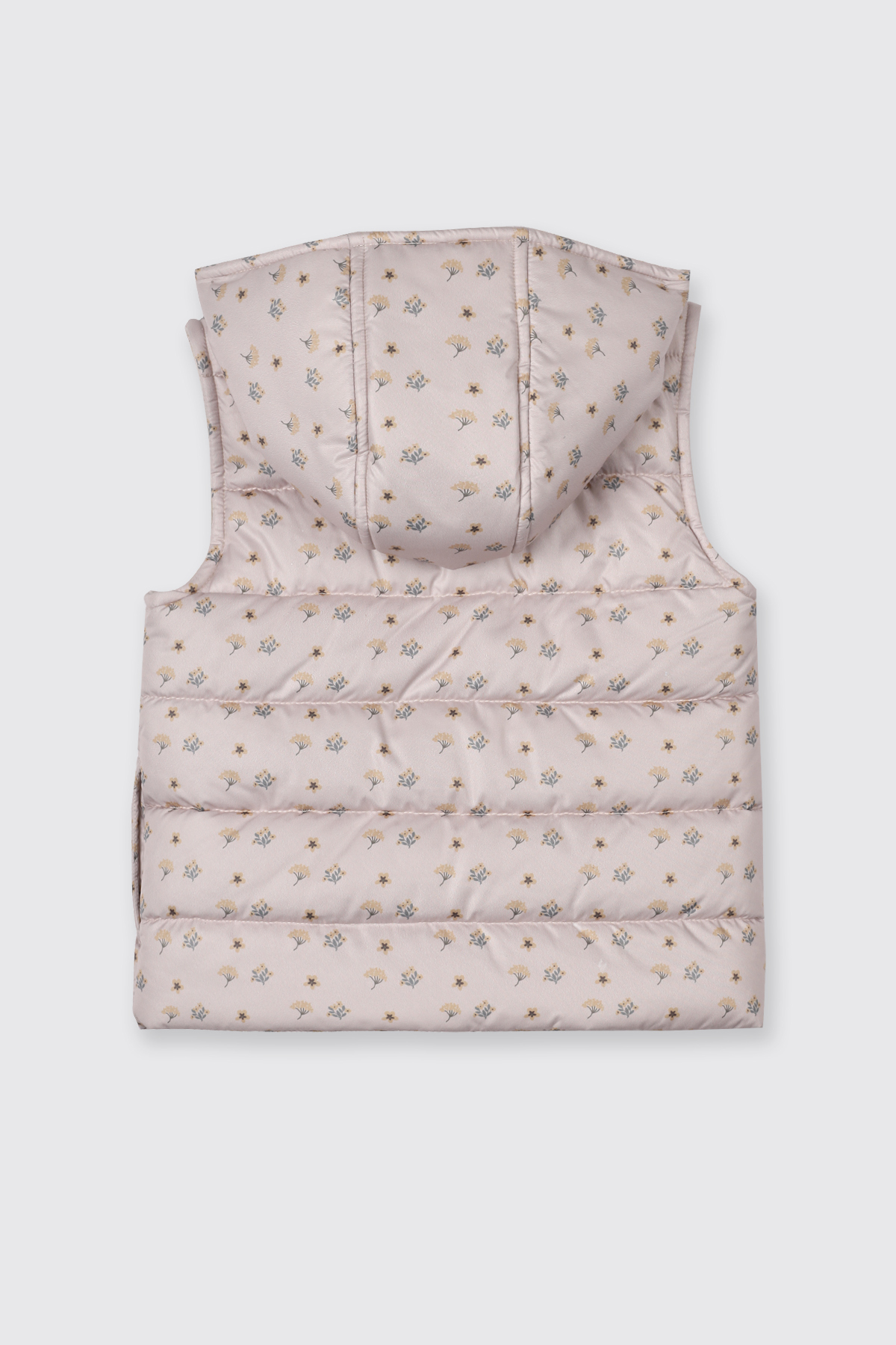 Panço Kız Bebek Desenli Bej Yelek fotoğrafı 2 (önizleme)